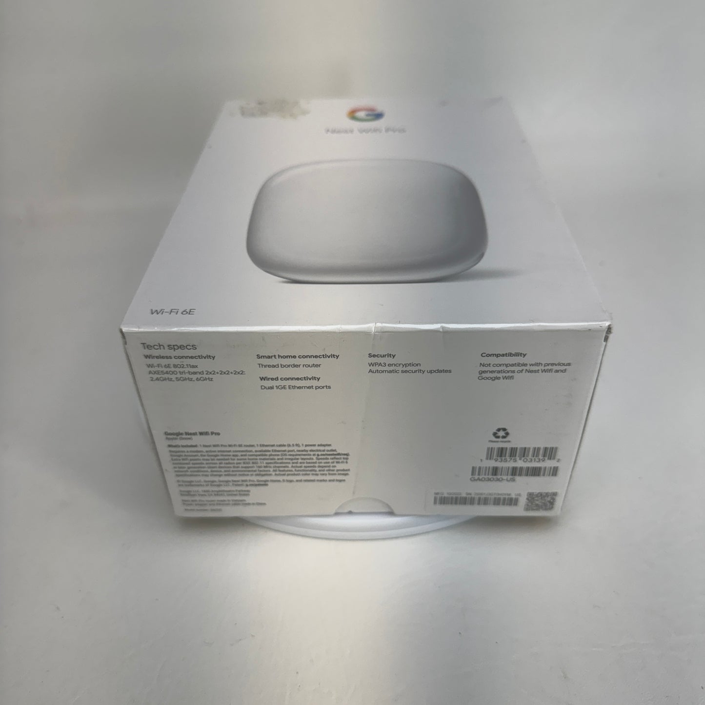 New Google Nest Wi-Fi Pro Wi-Fi Extender G6ZUC
