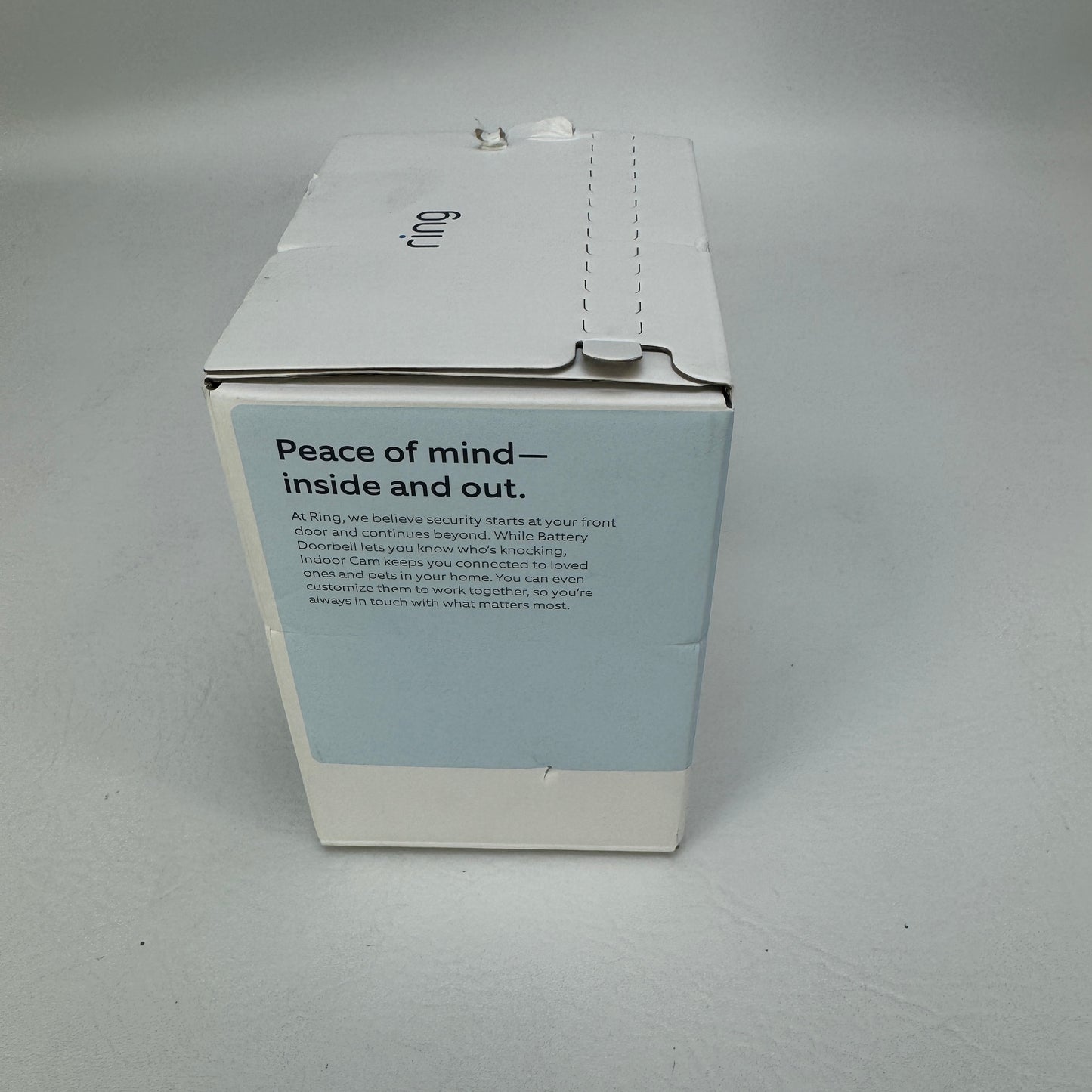 New Ring Battery Doorbell and Indoor Cam Home Surveillance P9E0CC015031019H
