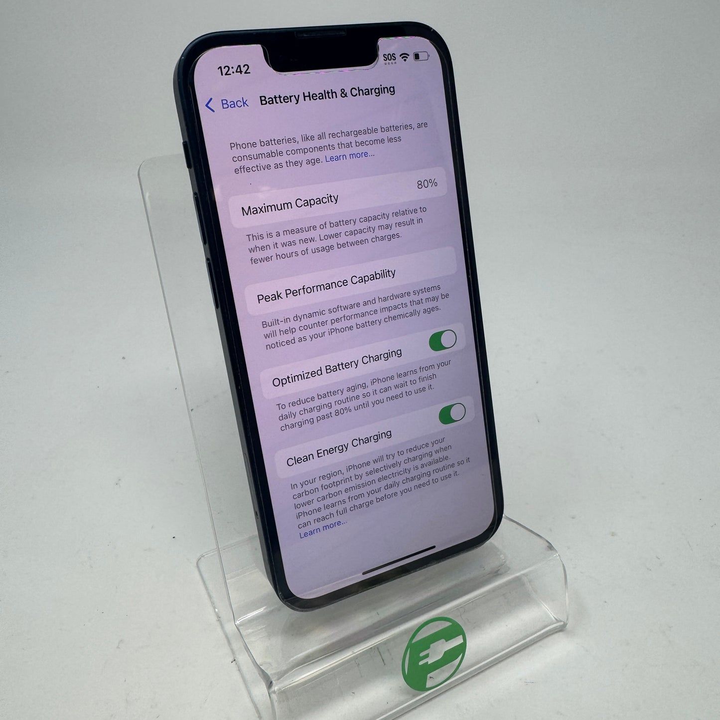 Unlocked Apple iPhone 13 Mini 128GB 18.6.2 Midnight ML923LL/A