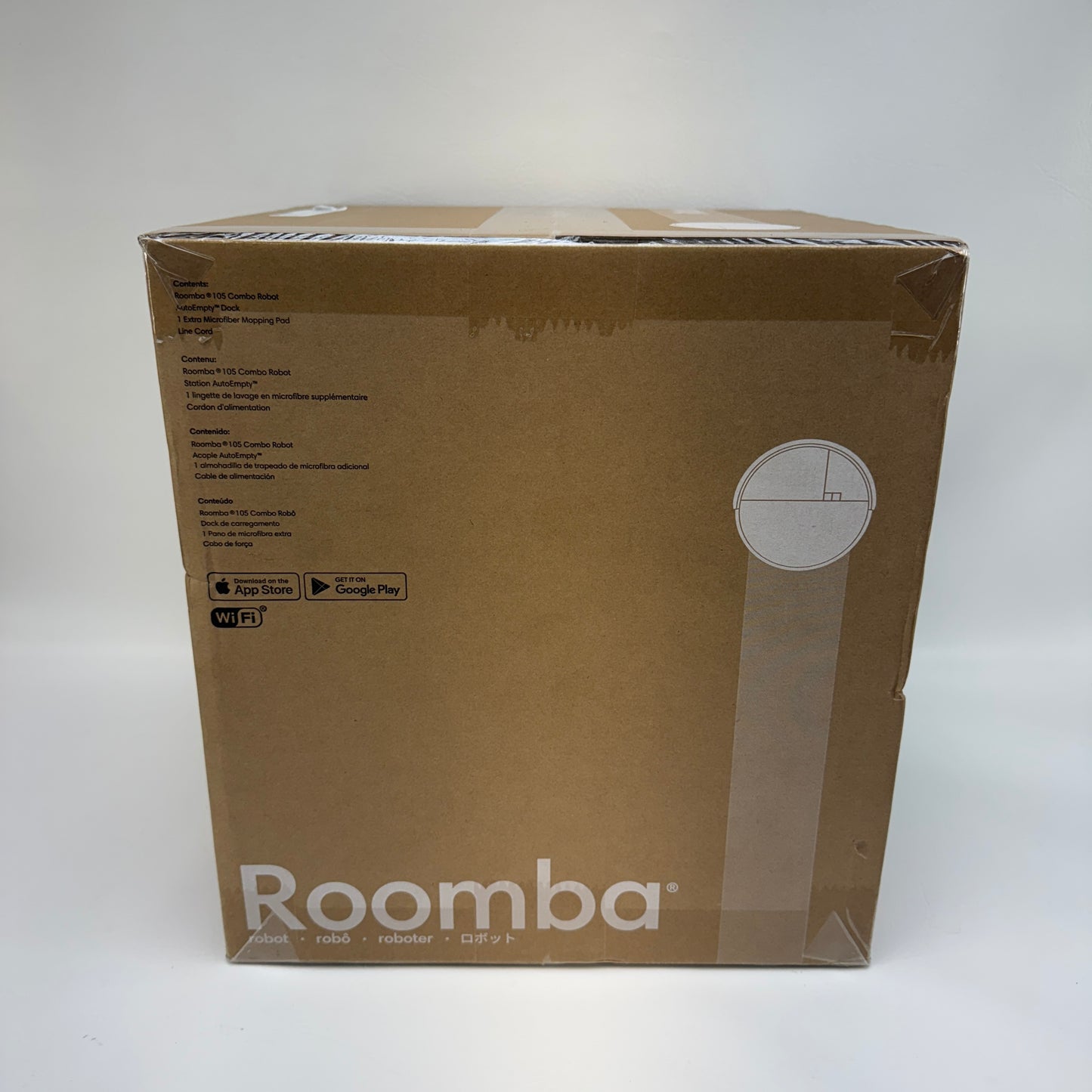 New Roomba 105 Combo Robot Vacuum Cleaner Y354020