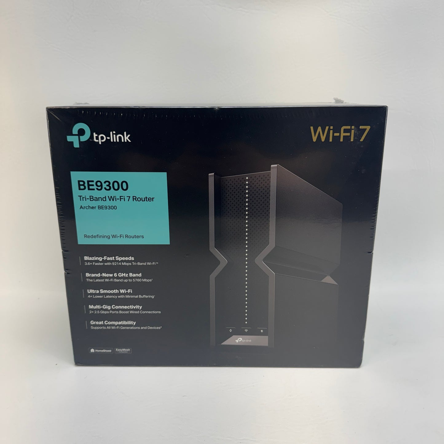 New TP-Link Archer BE9300 Tri-Band Wi-Fi 7 Router