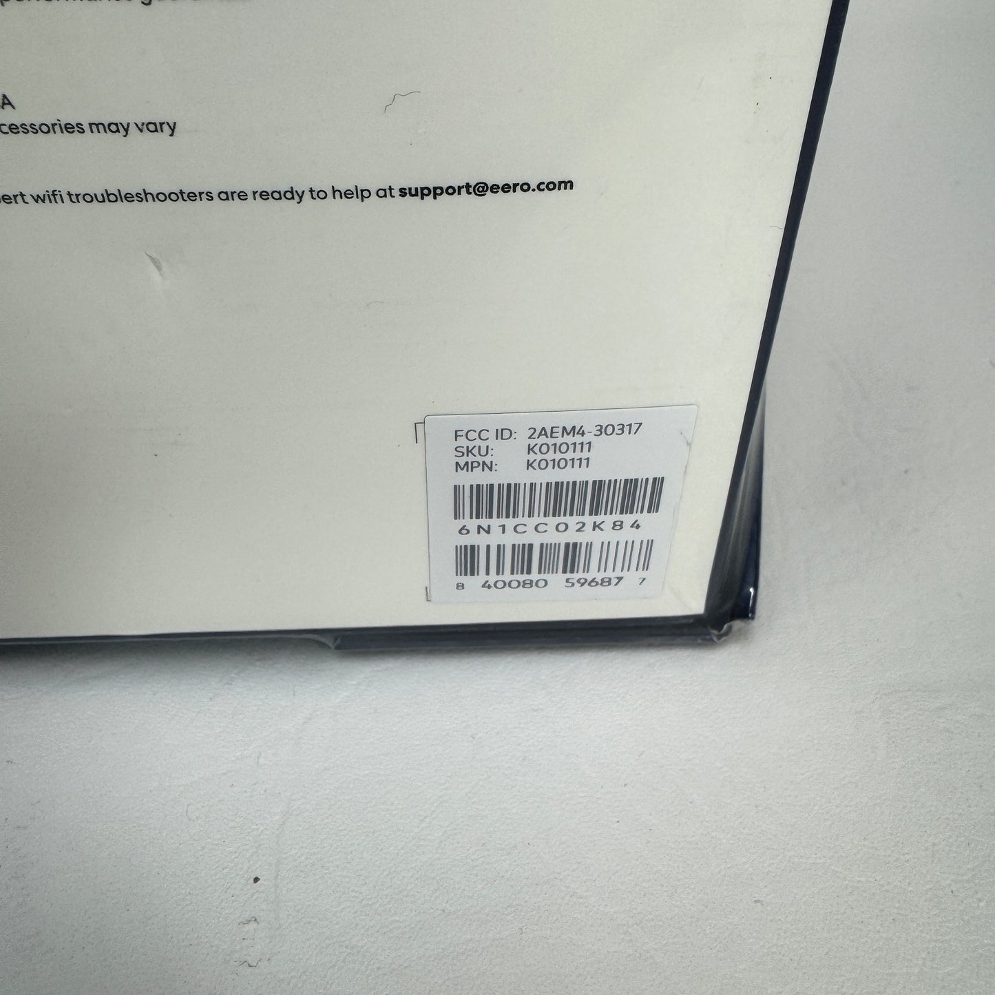 New eero Pro 6 Tri Band WiFi 6 KO101111 Mesh WiFi Router