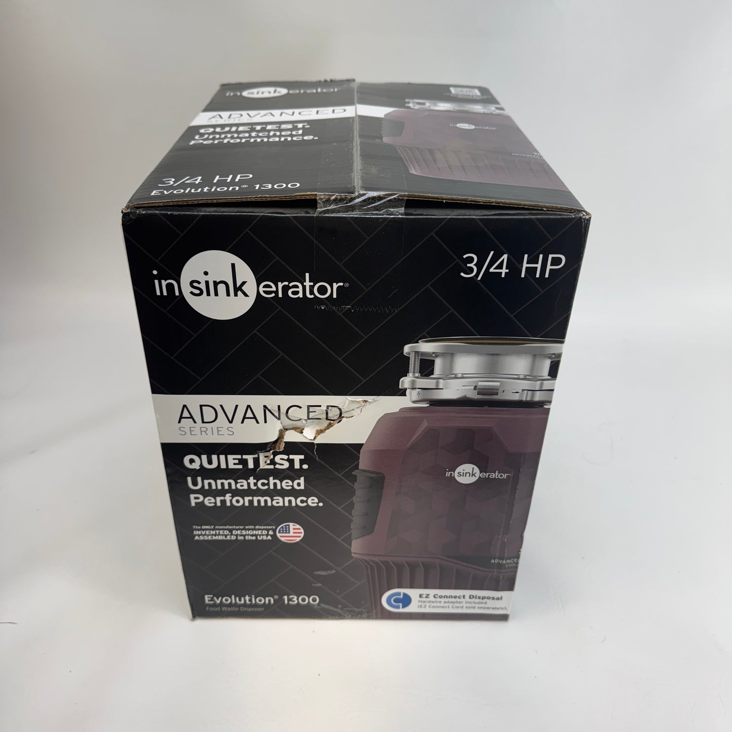 New Insinkerator 3/4 HP Evolution 1300 Food Waste Disposer