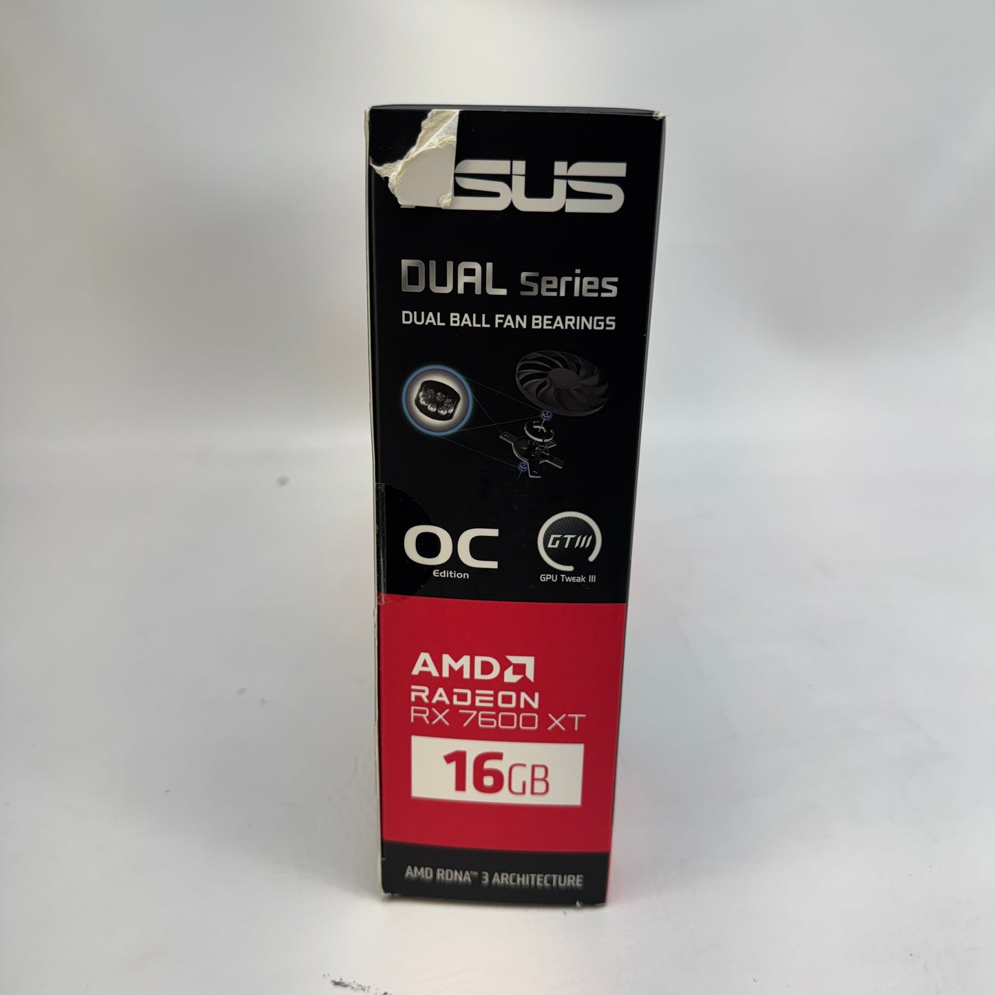 Asus Radeon RX 7600 XT 16GB GDDR6 Graphics Card DUAL-RX7600XT-016G