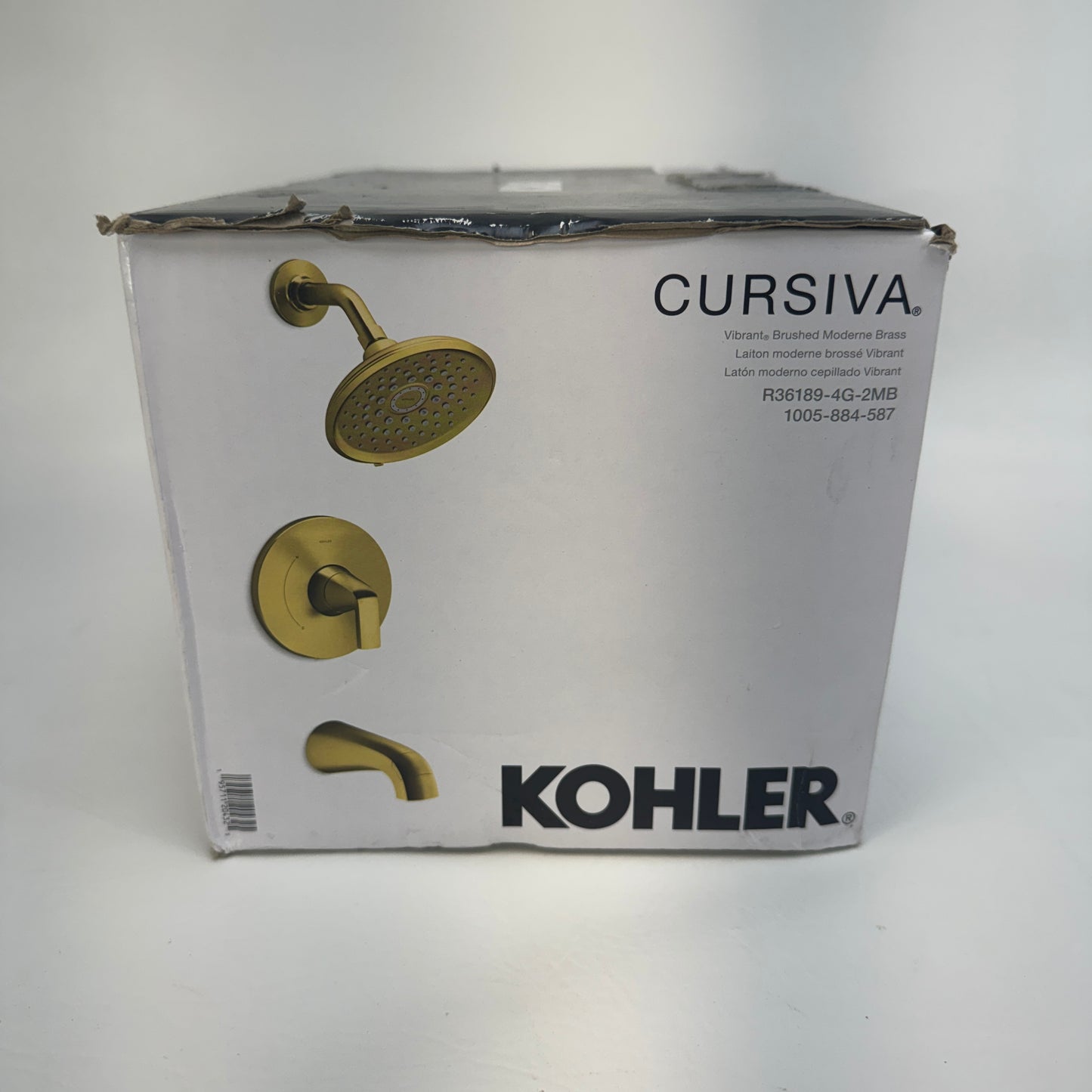 New Kohler Cursiva Shower Head R36189-4G-2MB