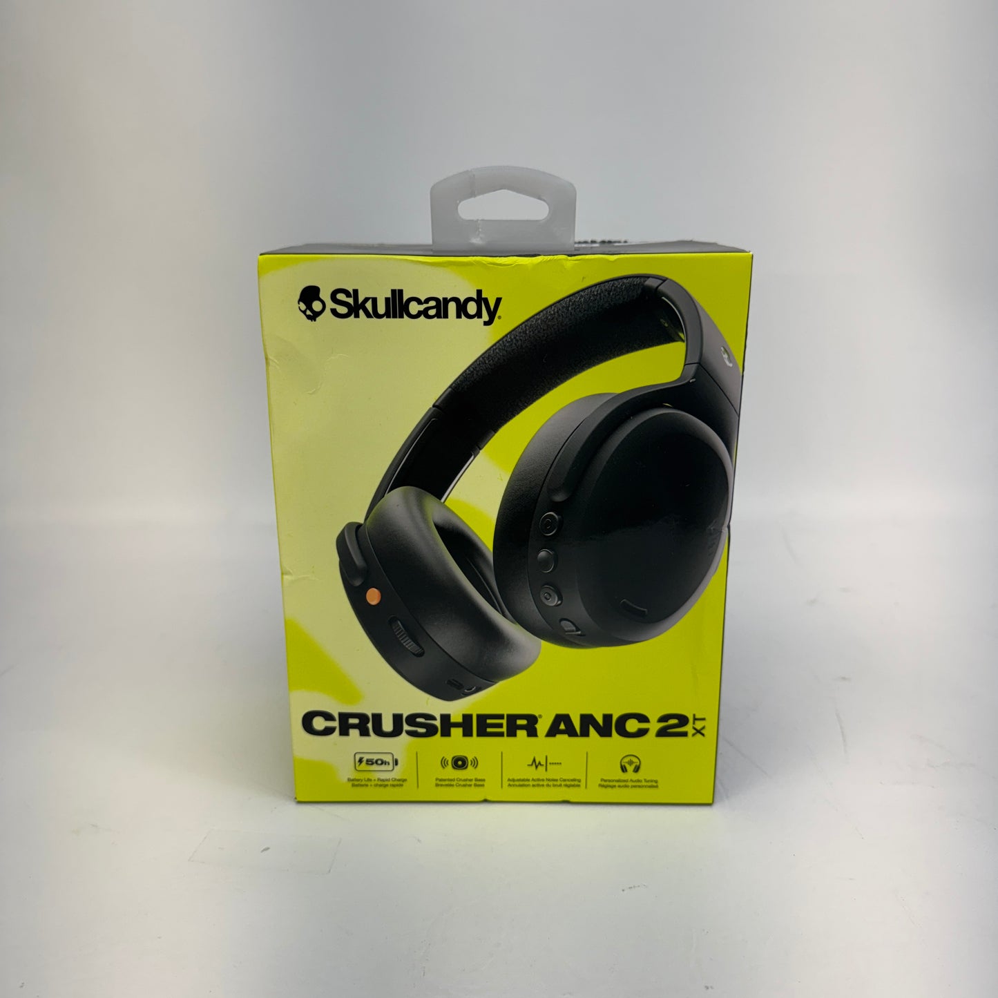 New Skullcandy Crusher ANC 2 XT Active Noise Cancellation Headphones Black