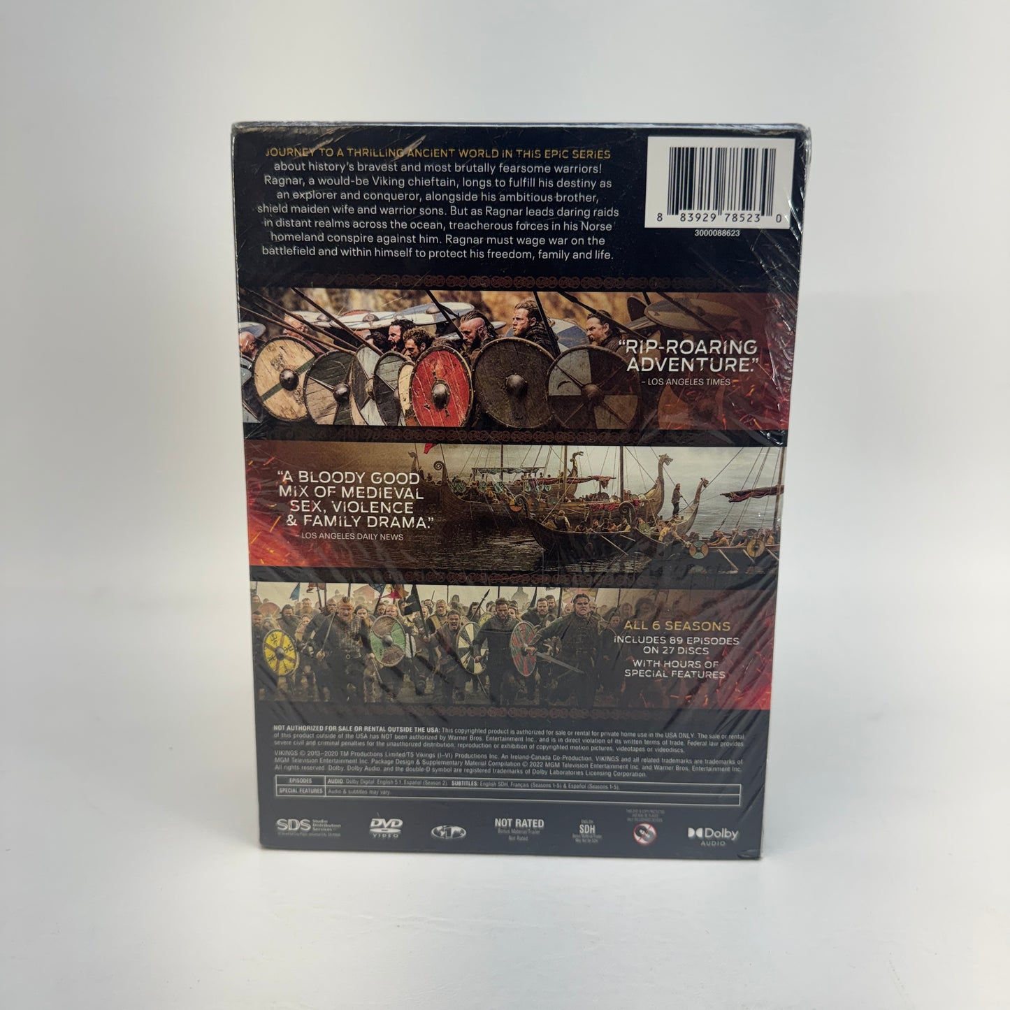 New Vikings The Complete Series DVD Set