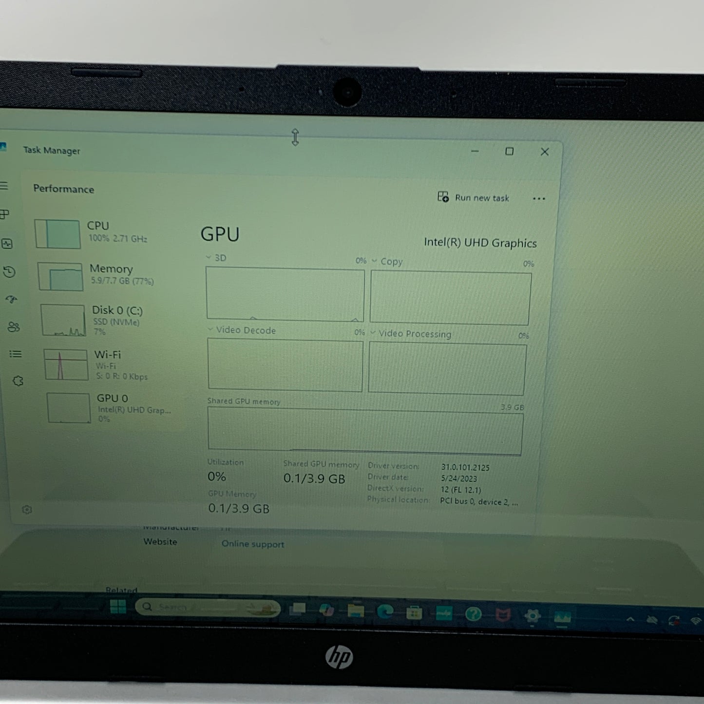 HP Laptop 14-DQ300 14" Celeron N4500 1.1GHz 8GB RAM 128GB SSD