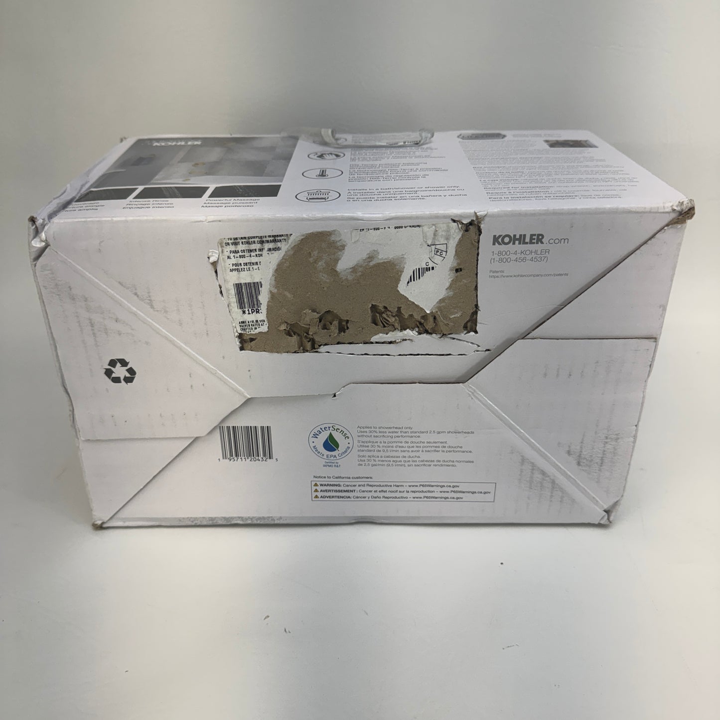 New Kohler Cursiva Shower Head R36189-4G-2MB