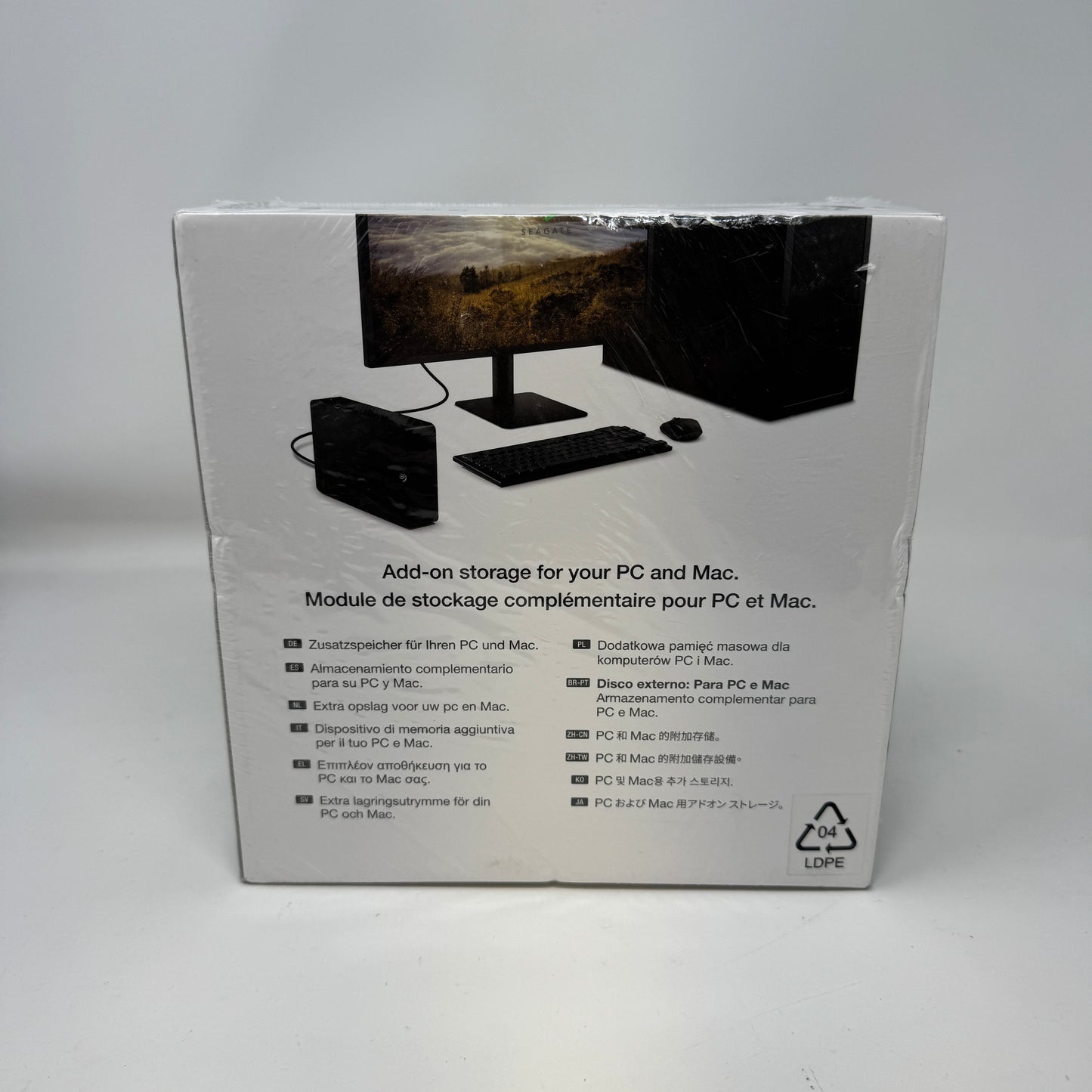New Seagate 3.5" Expansion 12TB USB 3/USB 3.1 HDD STKP12000400