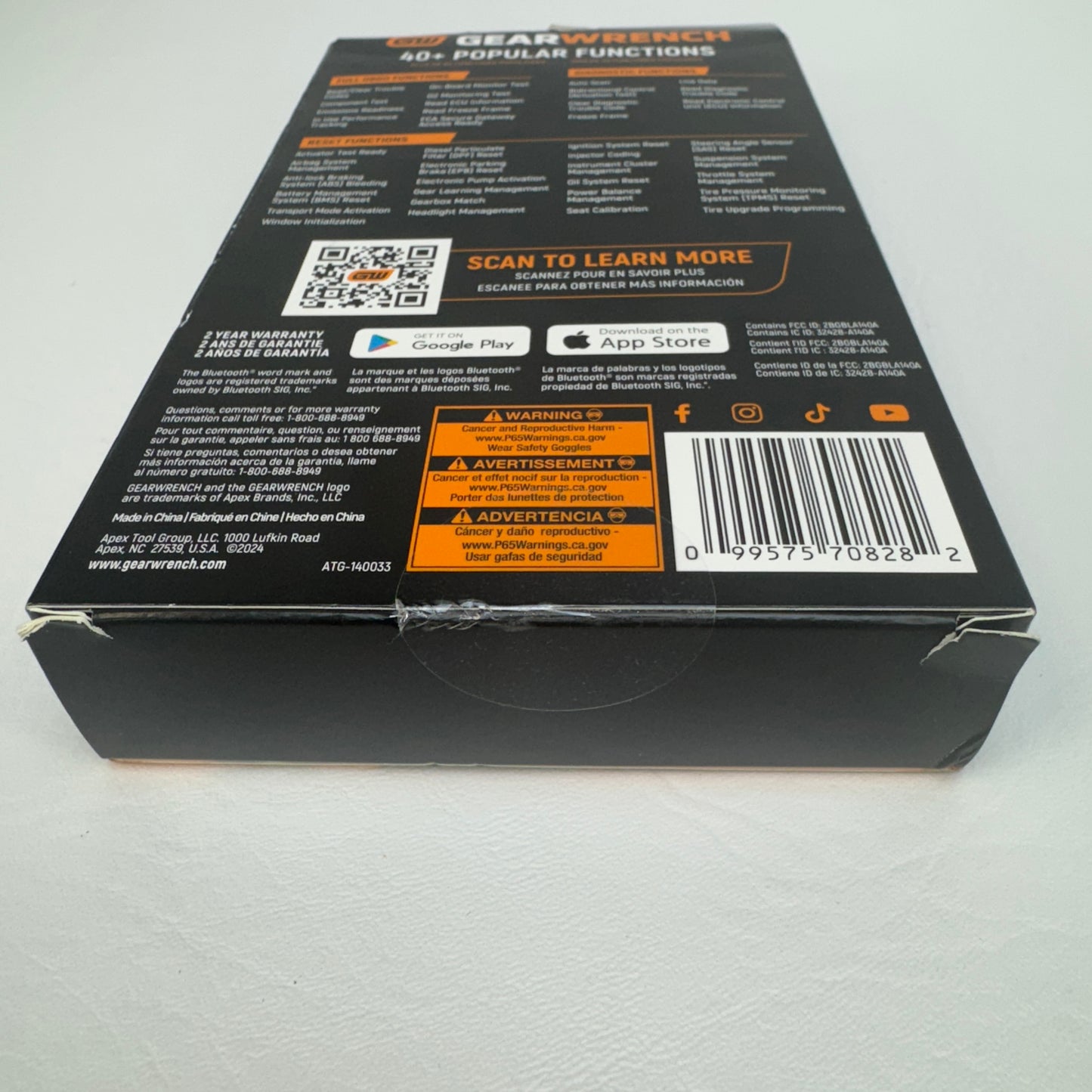 New GearWrench GWSMARTBT Digital Car Diagnostic Tool