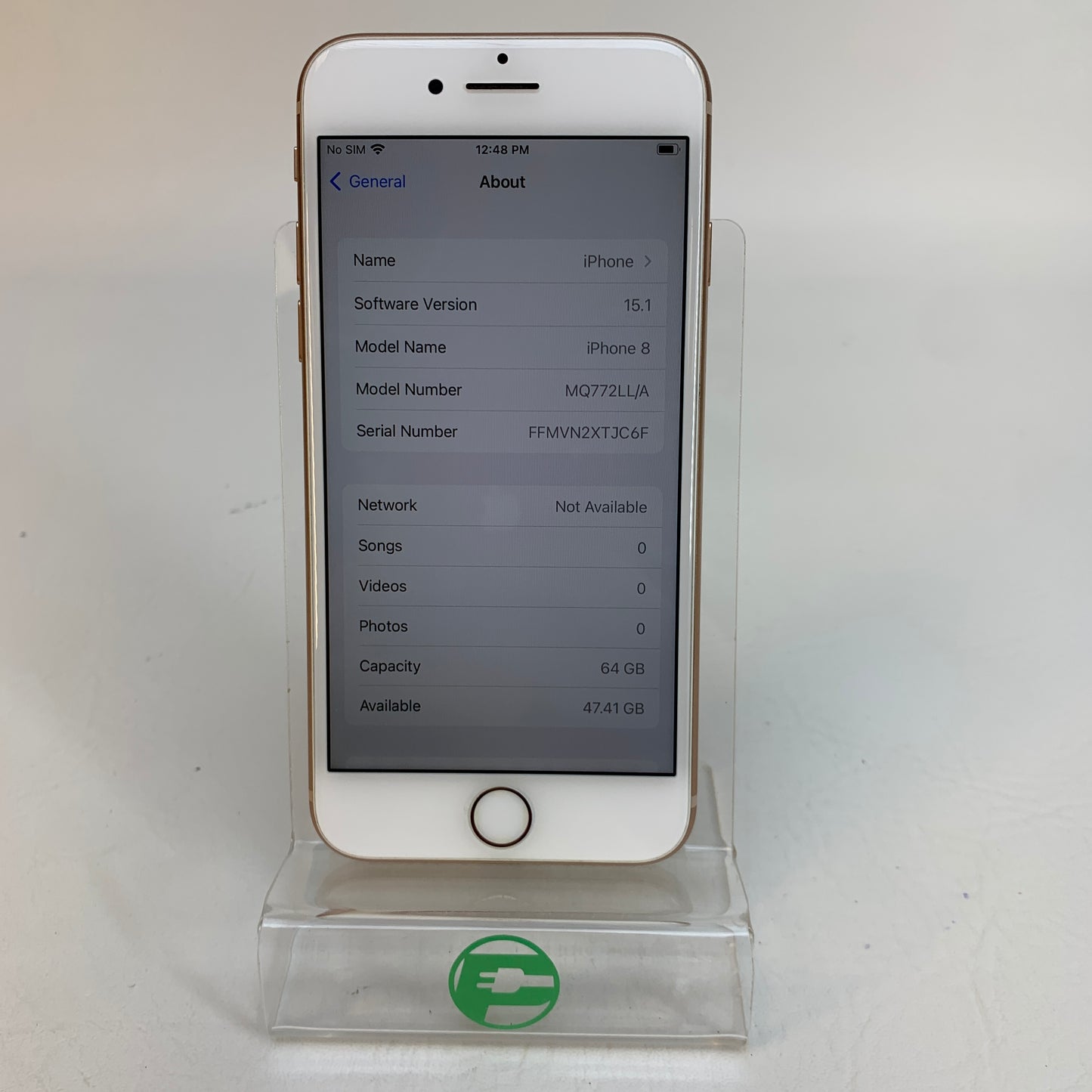 T-Mobile Apple iPhone 8 64GB 15.1 Gold MQ772LL/A