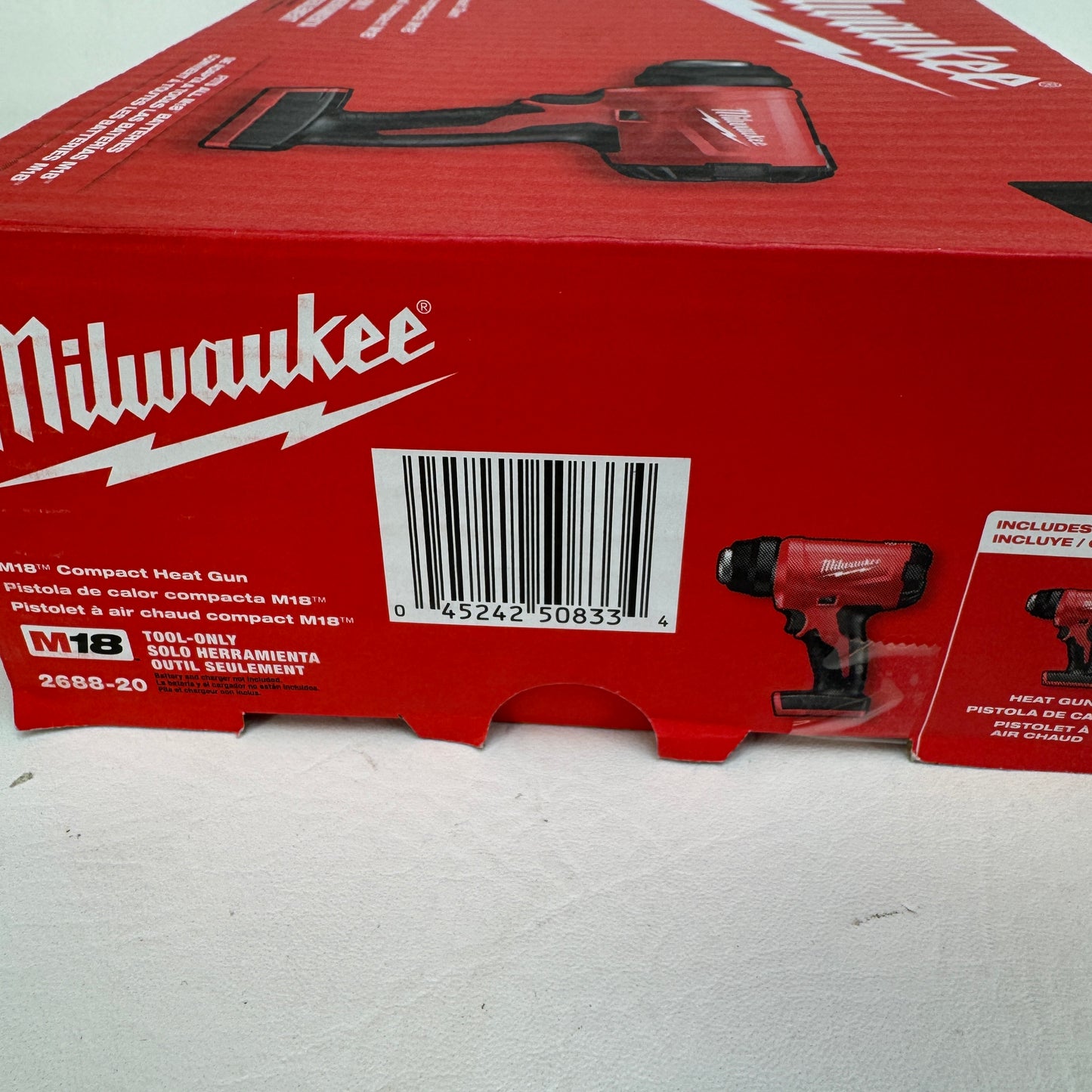 New Milwaukee M18 Compact Heat Gun Heat Gun 2688-20