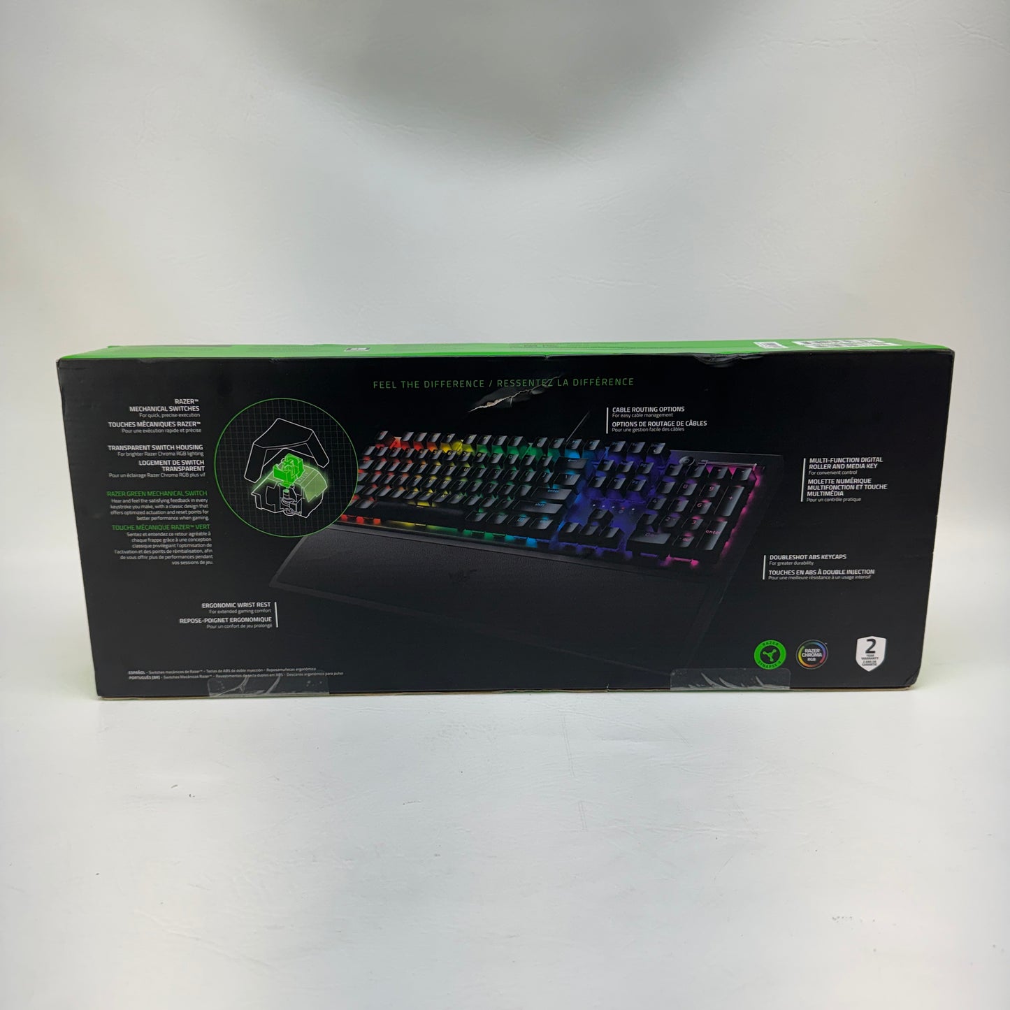 New Razer BlackWidow Gaming Keyboard RZ03-03540200-R3U1