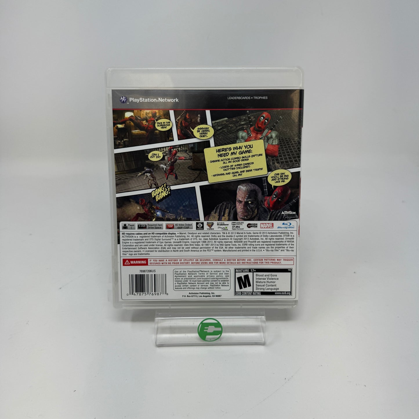 Deadpool (Sony PlayStation 3 PS3, 2013)