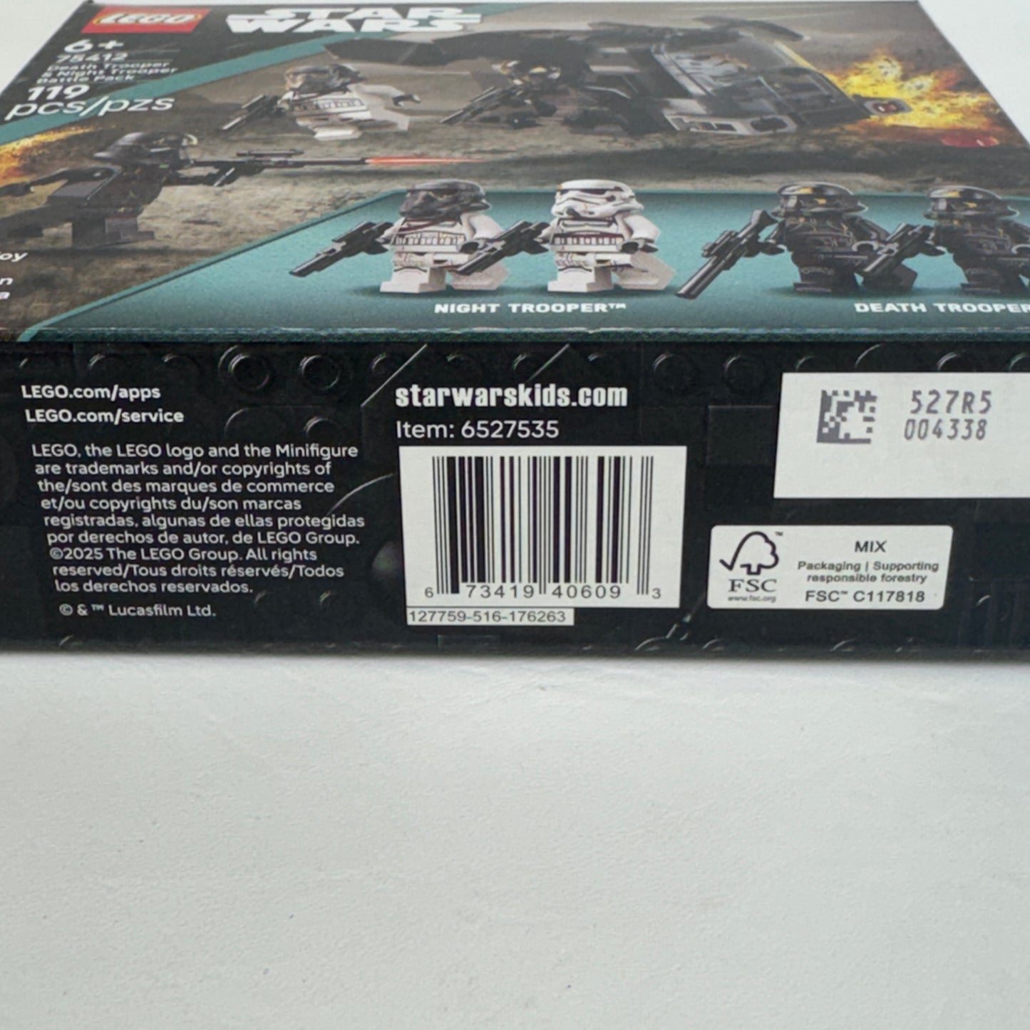 New Lego Death Trooper & Night Trooper Battle Pack Lego Set 75412