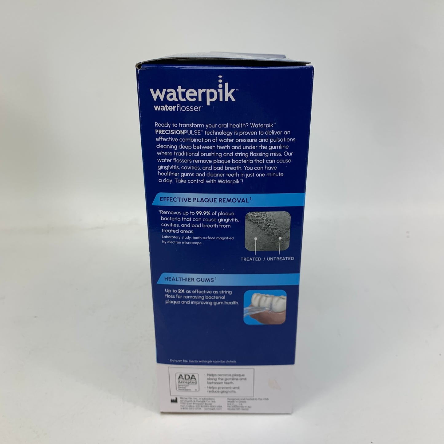 New Waterpik Water Flosser Precision Pulse Cordless