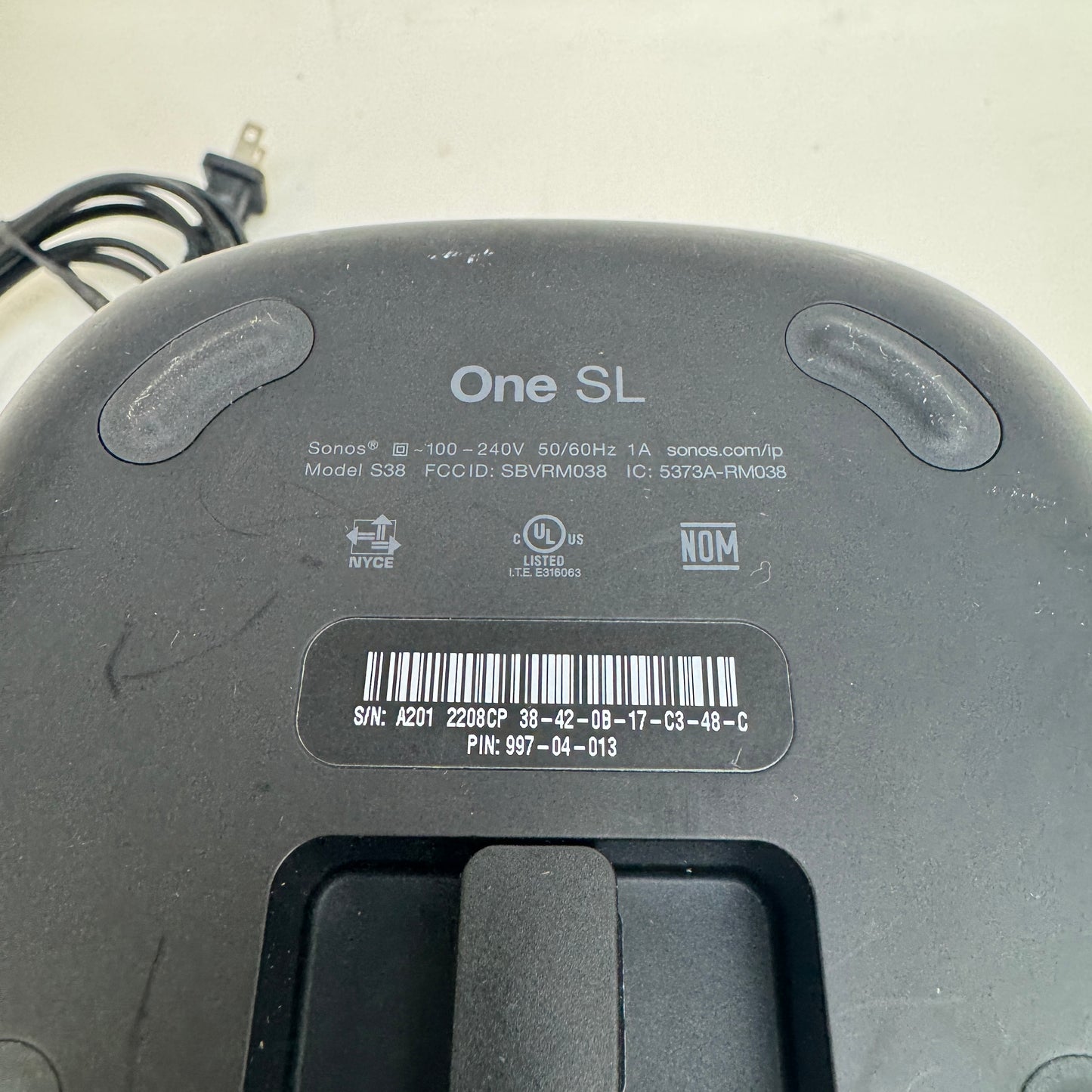 Sonos One SL Speaker Black