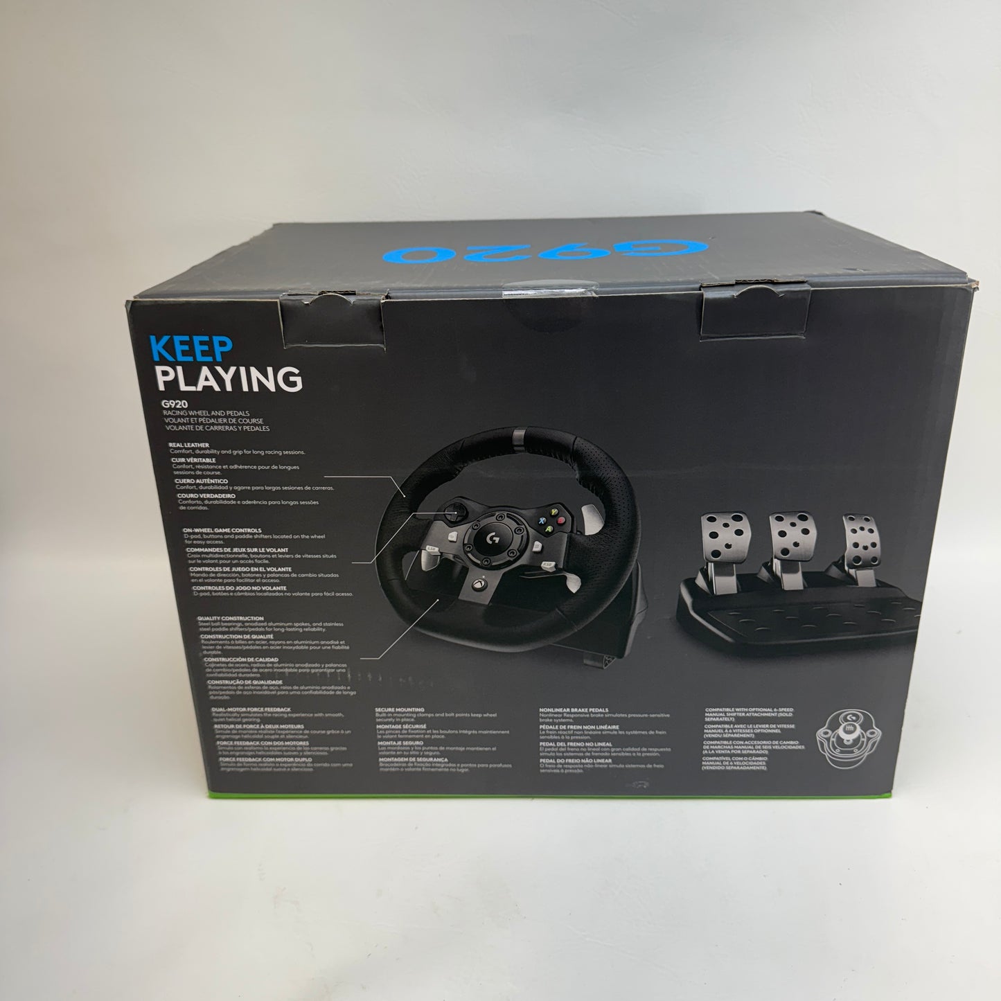 Logitech G920 Racing Wheel and Pedal 941-000121
