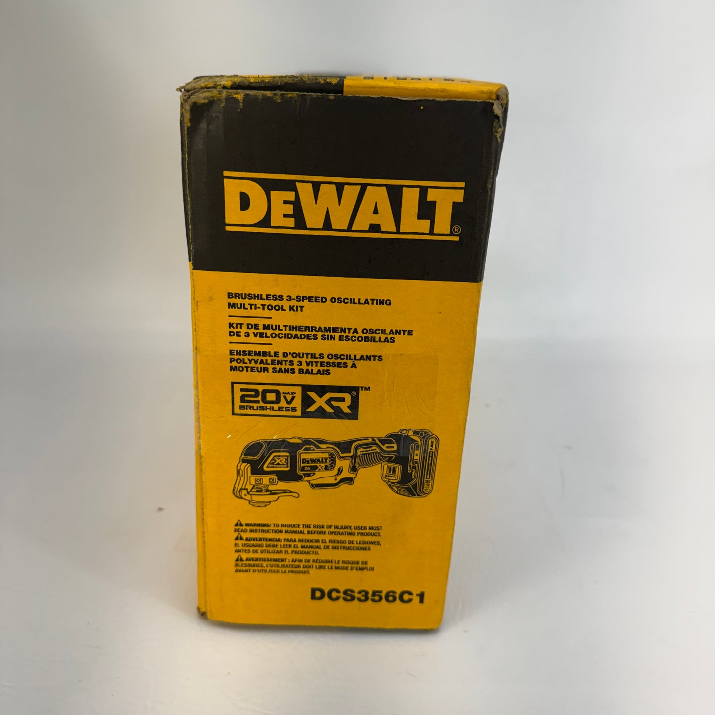 New DeWalt DCS356C1 20V MAX Cordless Oscillating Multi-Tool XR