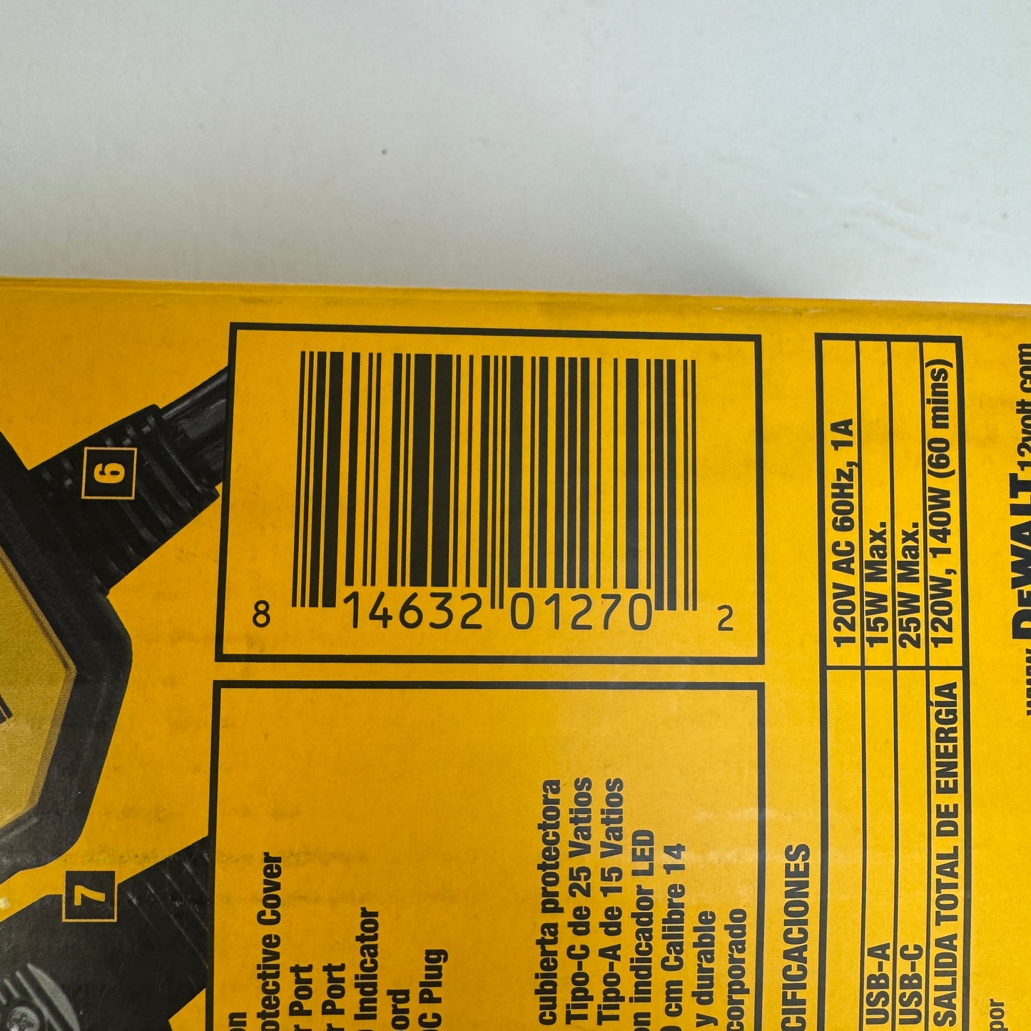 New DeWalt DXAEPI140 Power Inverter