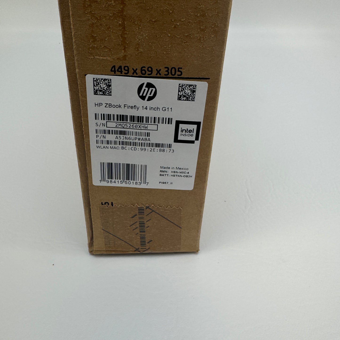 New HP ZBook Firefly 14" Core Ultra 7 165U 1.7GHz 16GB RAM 512GB SSD