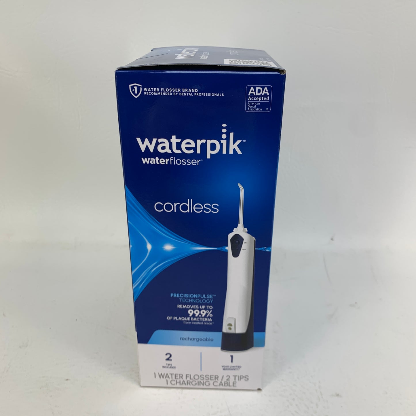 New Waterpik Water Flosser Precision Pulse Cordless
