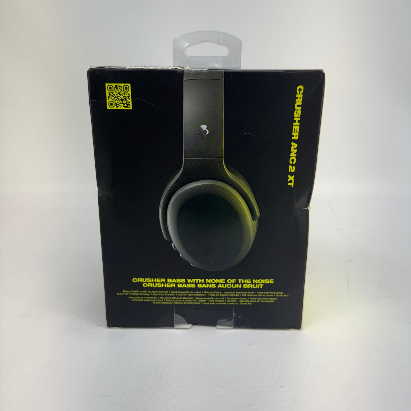 New Skullcandy Crusher ANC 2 XT Active Noise Cancellation Headphones Black