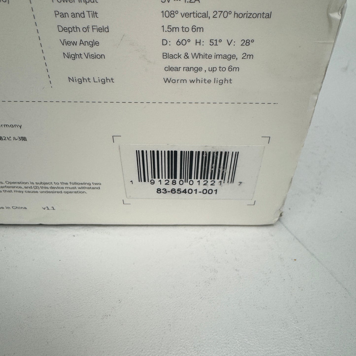 New VAVA Evolve 5" Baby Monitor Baby Monitor VA-IH006