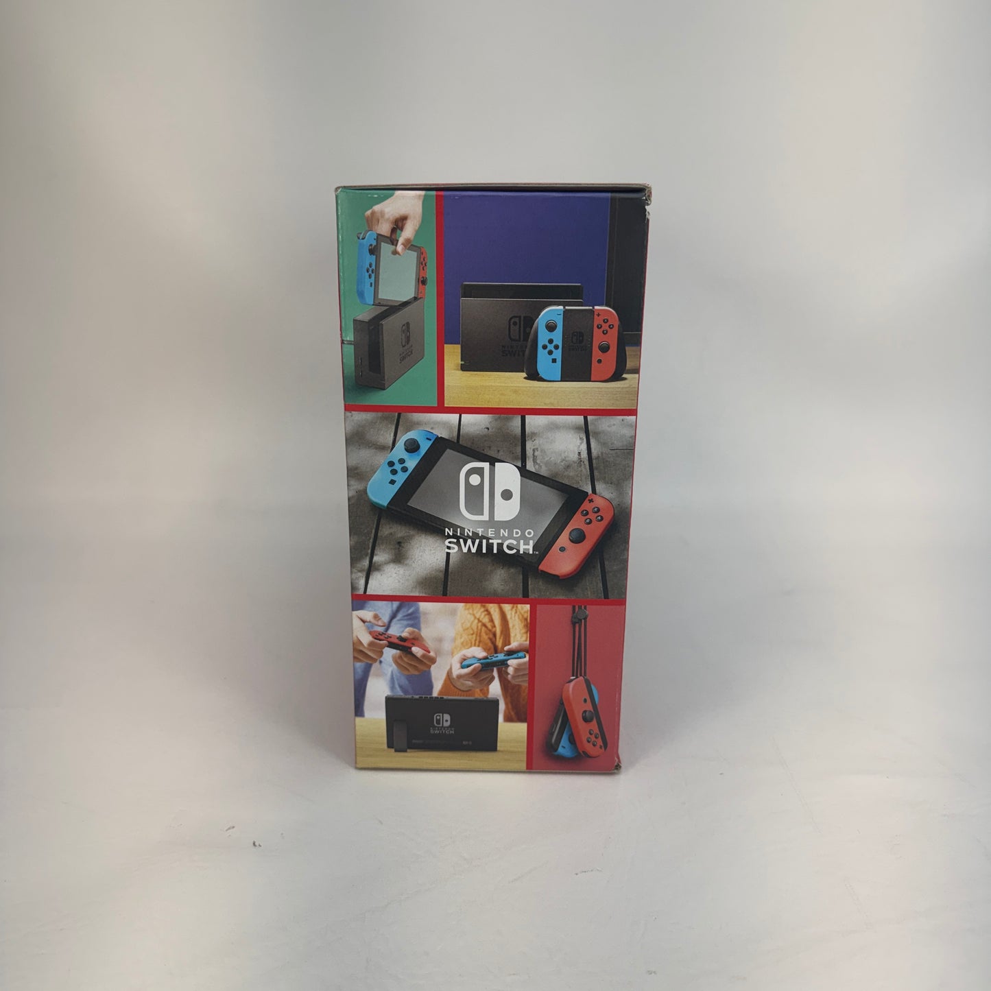 New Nintendo Switch v2 Video Game Console HAC-001 (-01) Red/Blue