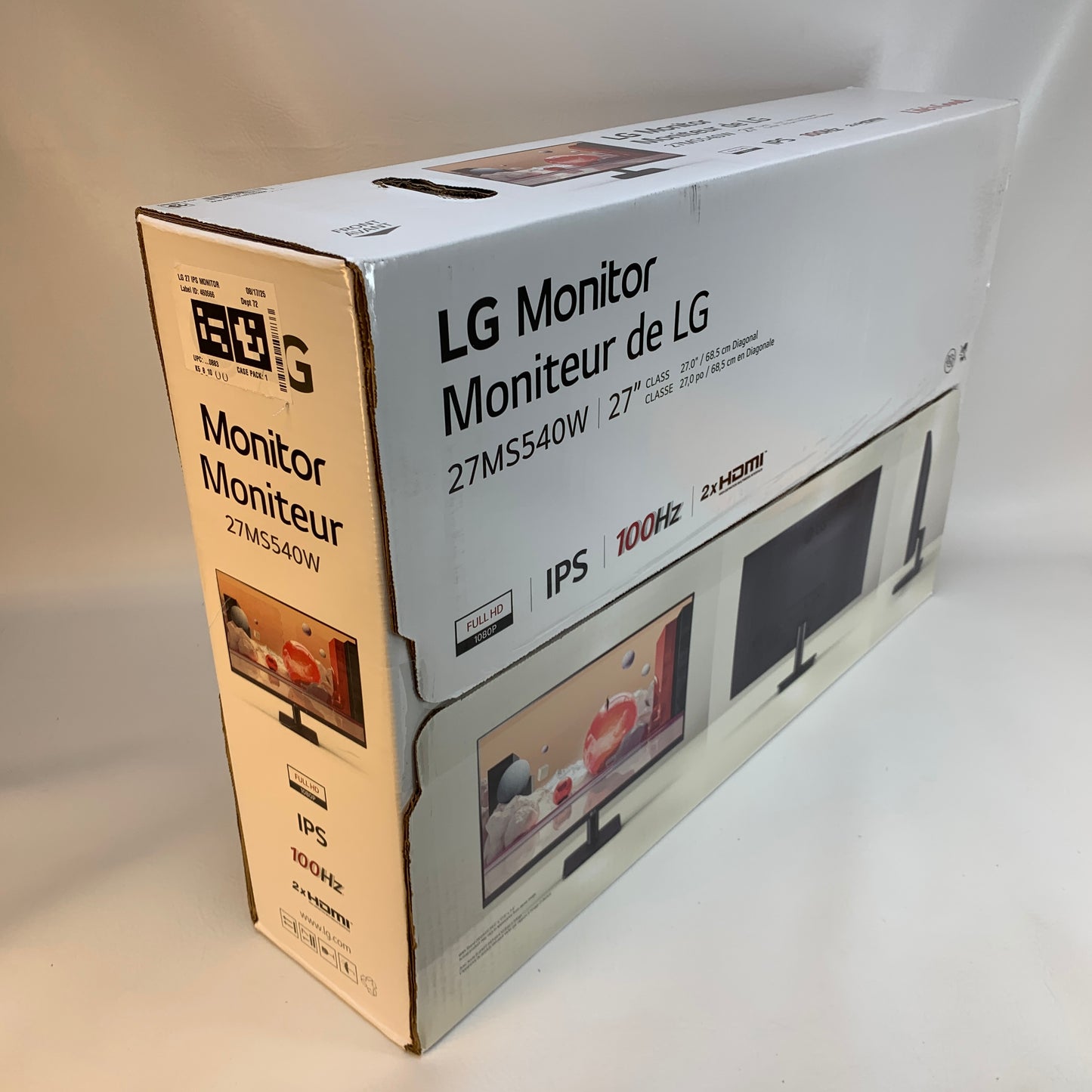 New LG 27" 27MS540W IPS LED IPS 100Hz Display Monitor