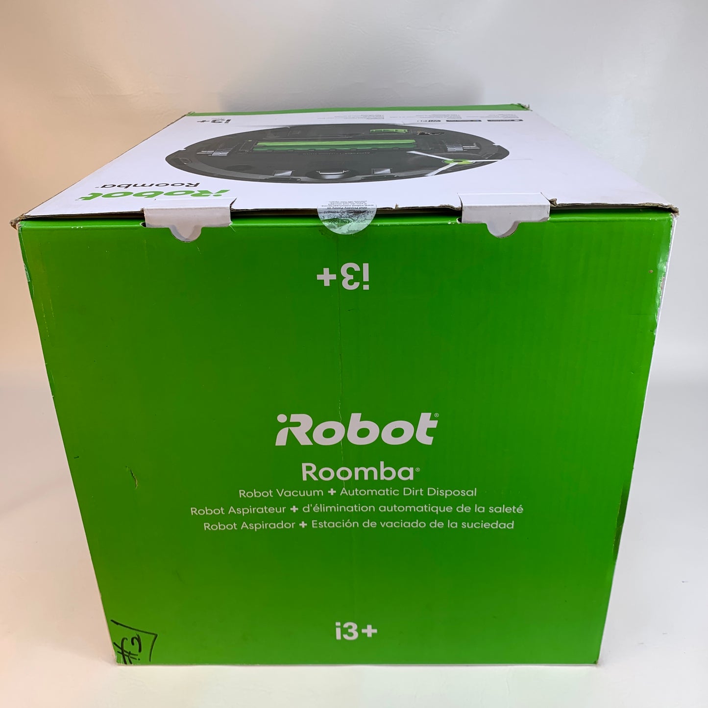 New iRobot i3+ Robot Vacuum and Automatic Dirt Disposal 93550