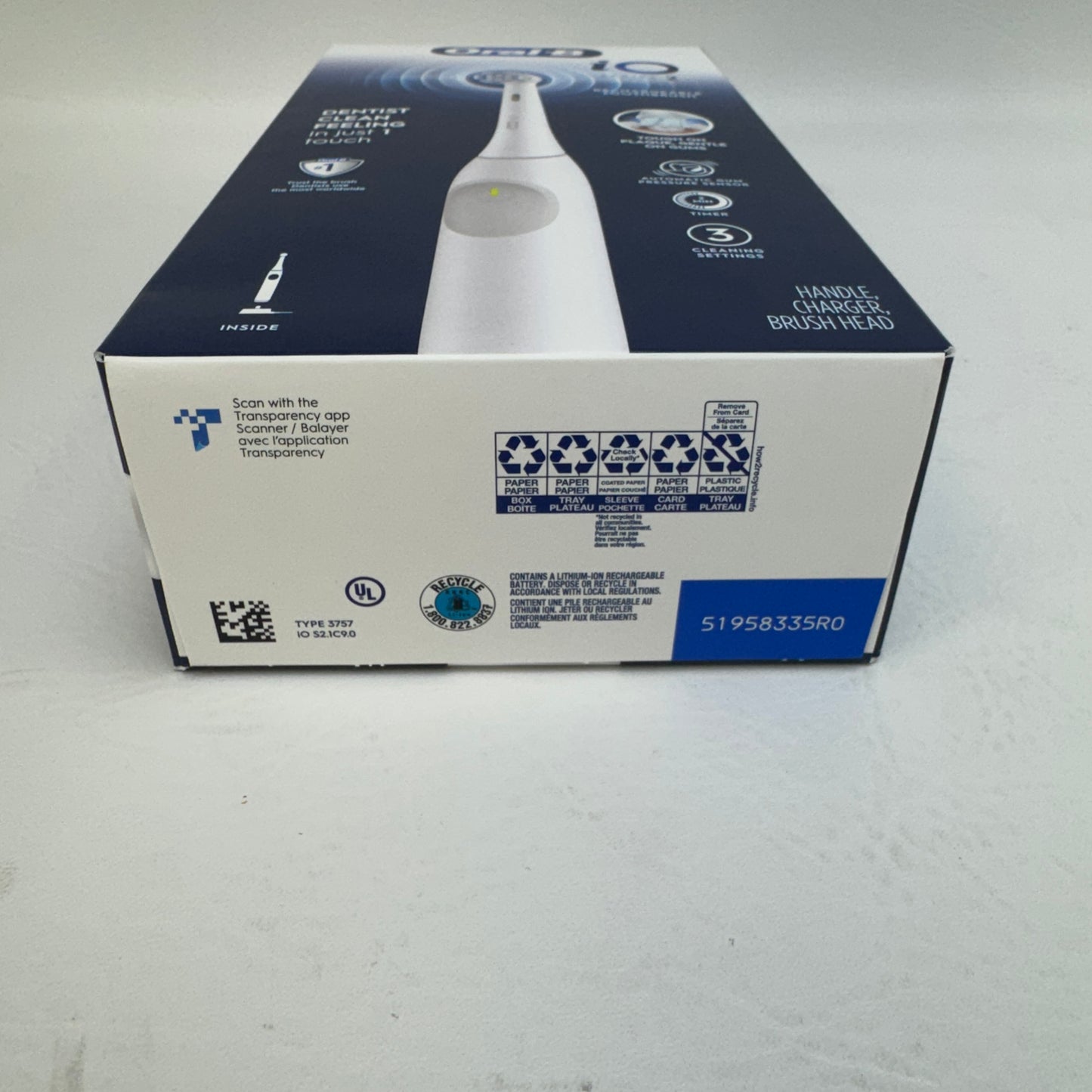 New Oral-B iO series 2 069055142219 TYPE 3757