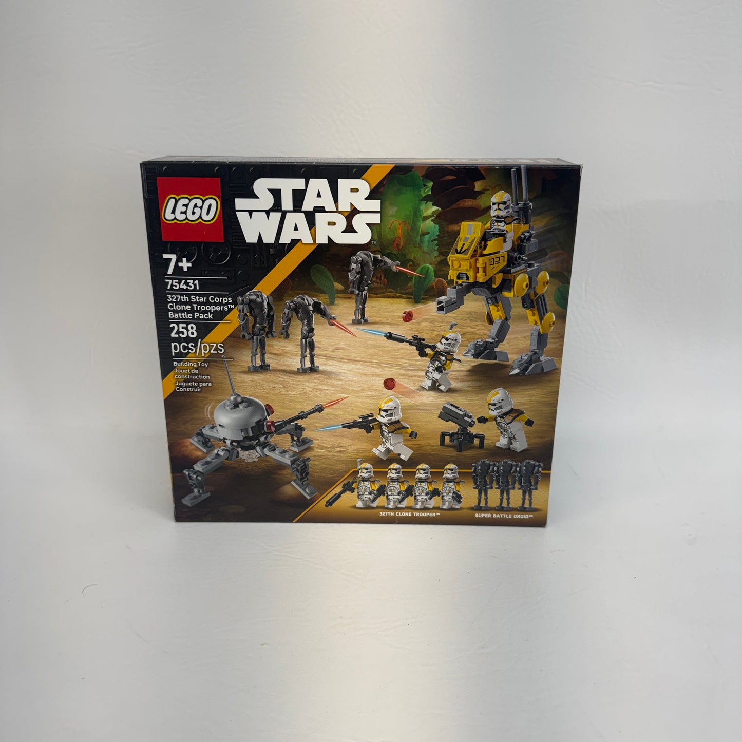 New Lego 327th Star Corps Clone Troopers Battle Pack Lego Set 75431