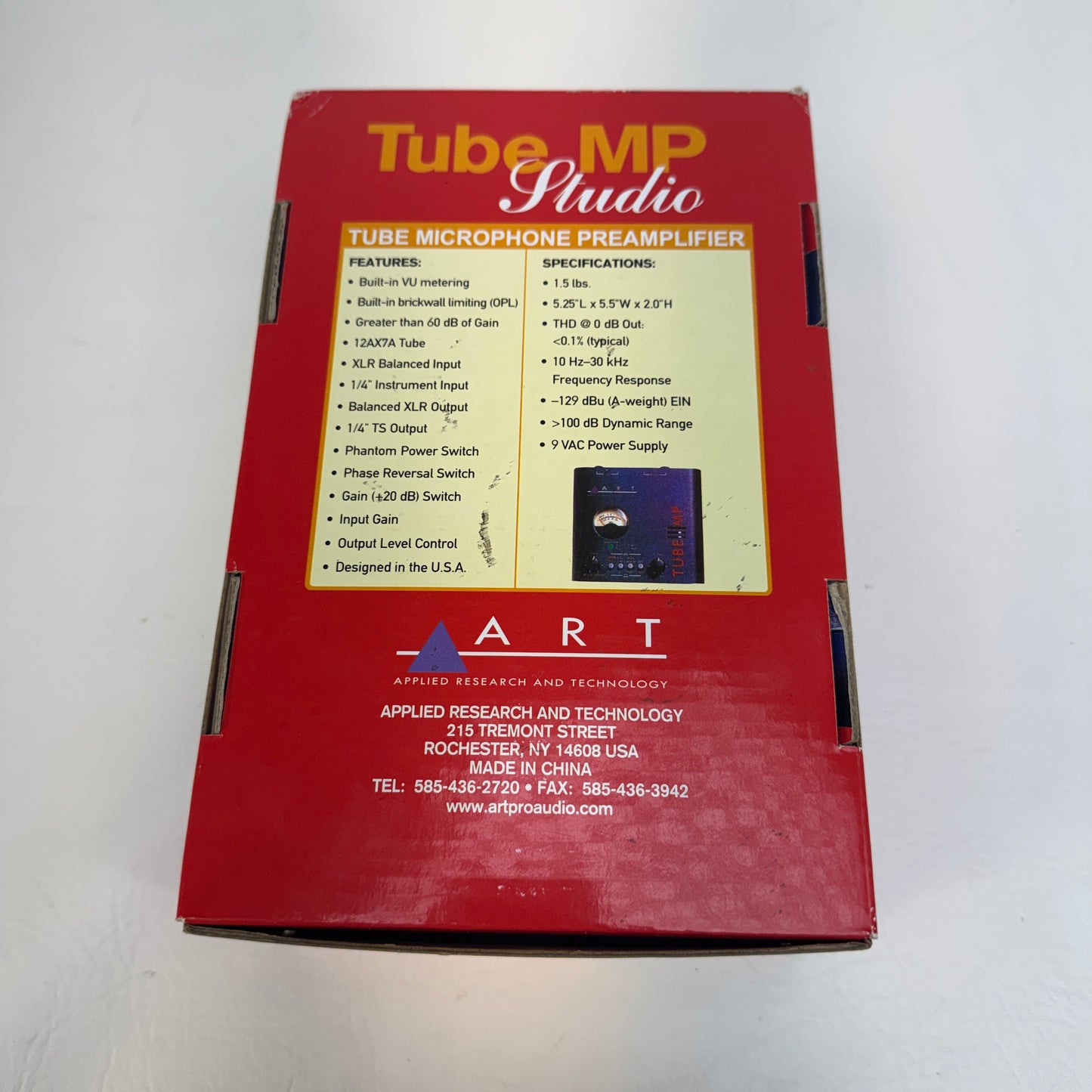 Art Tube MP Studio Tube Microphone Preamplifier