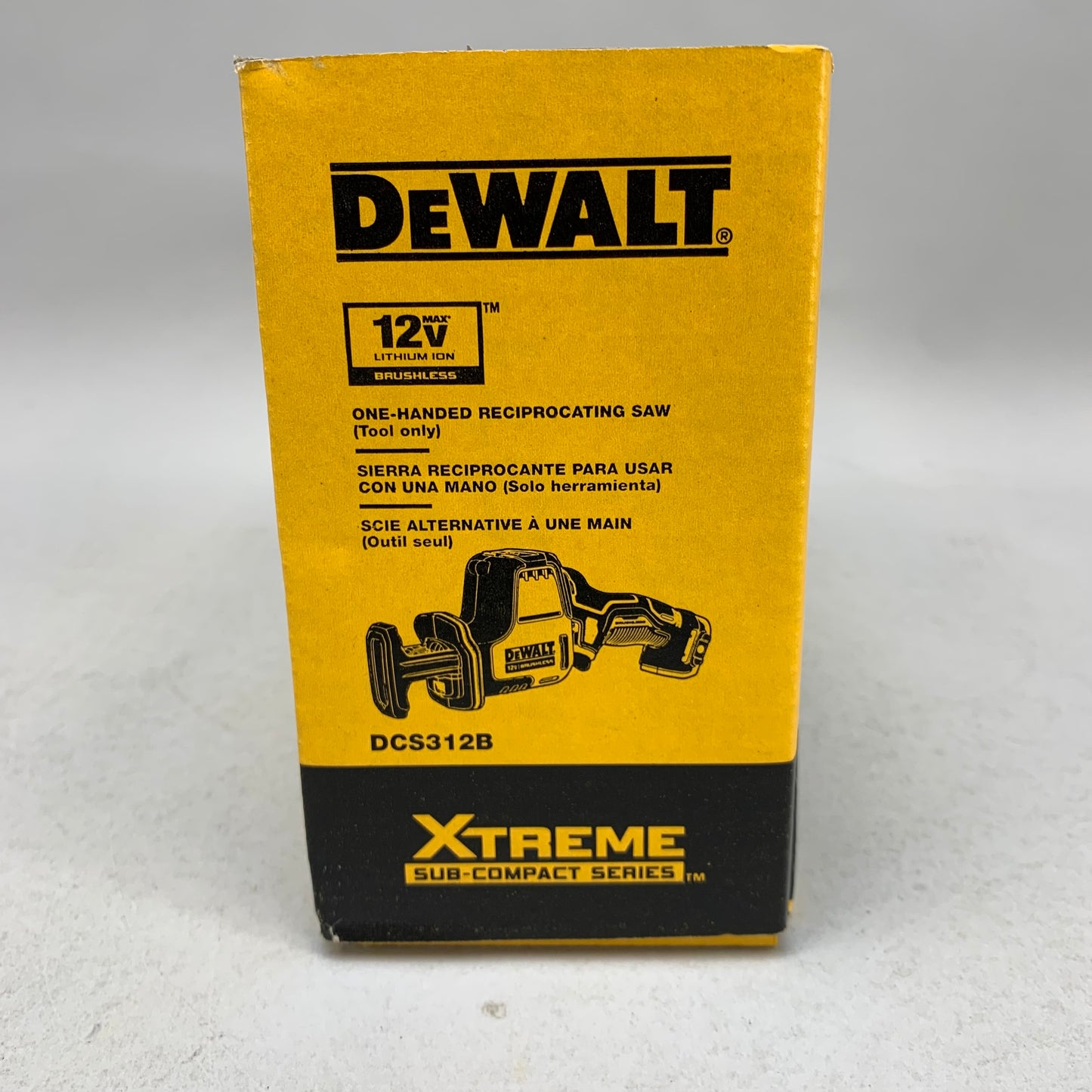 New DeWalt DCS312B 12V Max One-Handed Reciprocating Saw