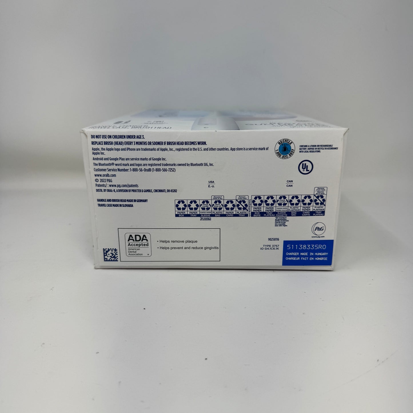 New Oral-B iO Series 4 Electric Toothbrush