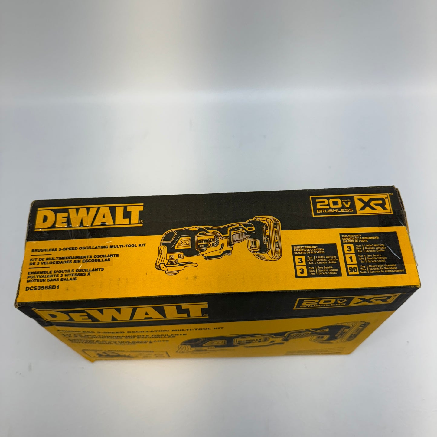 New DeWalt DCS356SD1 20V MAX Cordless Oscillating Multi-Tool XR
