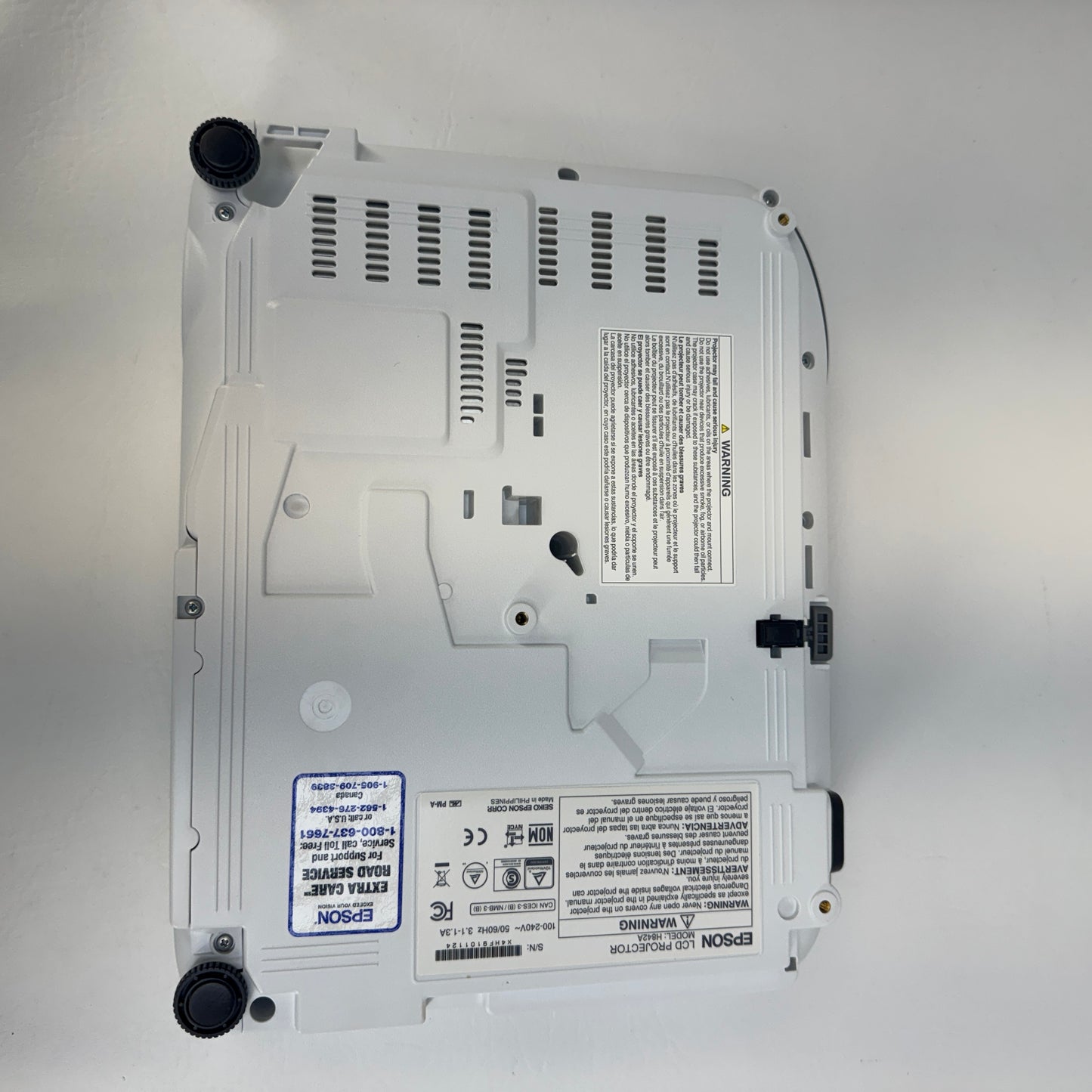 Epson H842A 600x800 3,300 Lumens 3LCD Projector