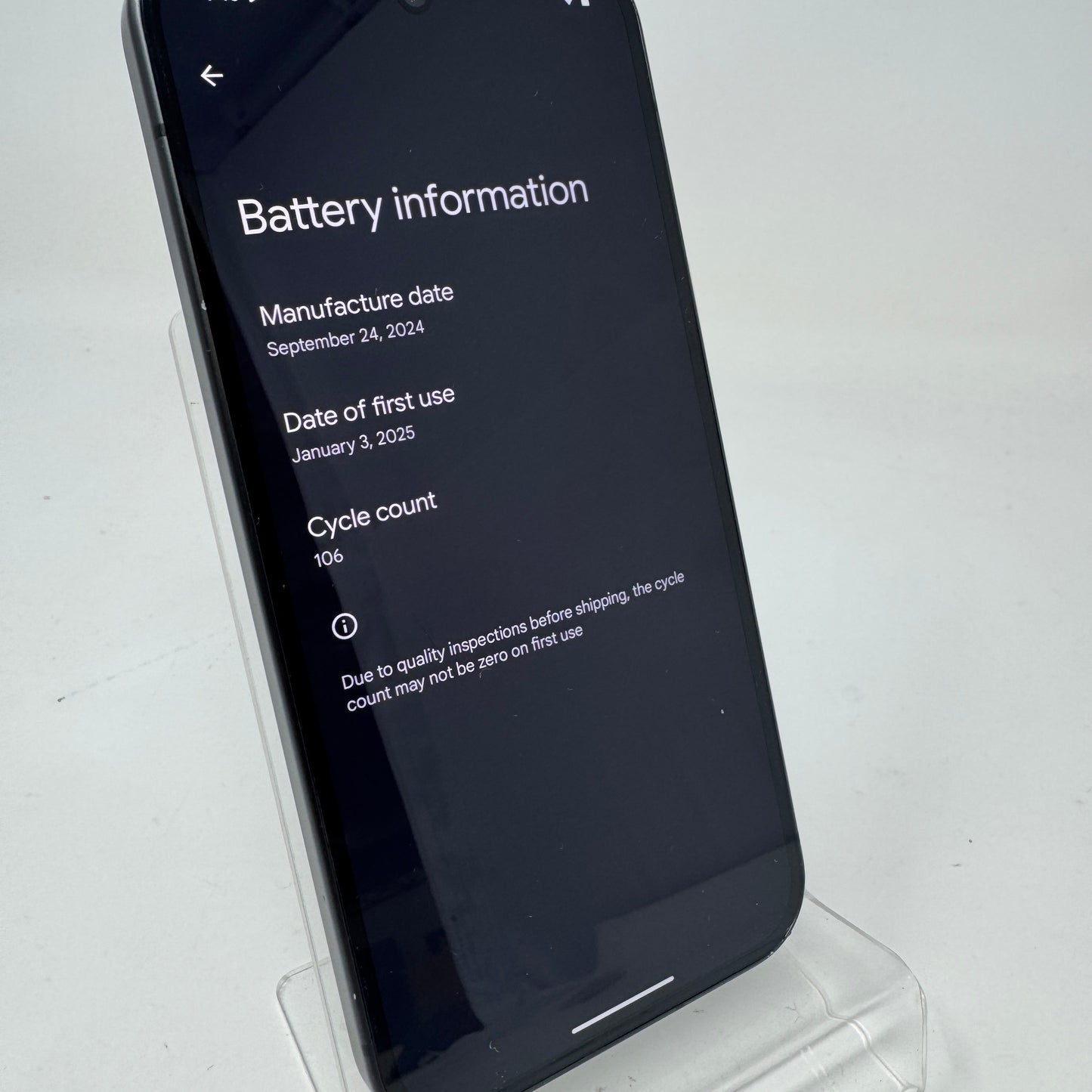 Unlocked Google Pixel 9 128GB Charcoal G2YBB