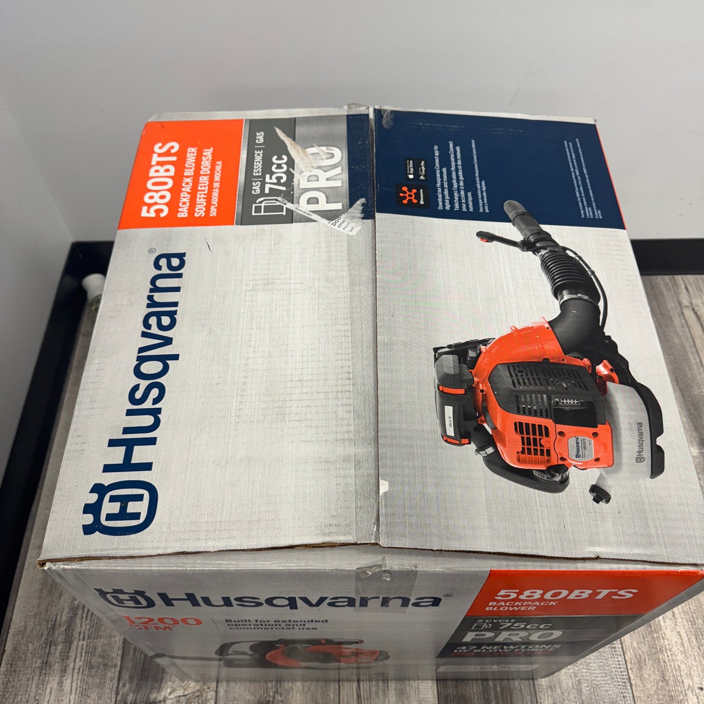New Husqvarna 580BTS MARK III Leafblower