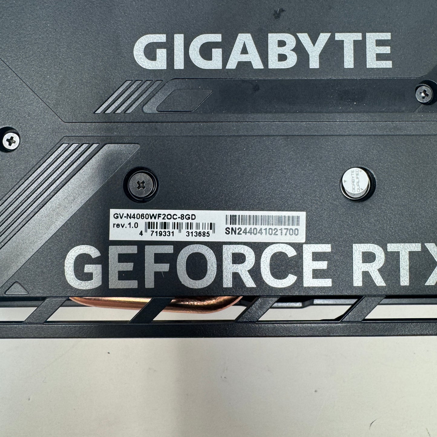 Gigabyte GeForce RTX 4060 8GB GDDR6 Graphics Card GV-N4060WF20C-8GD