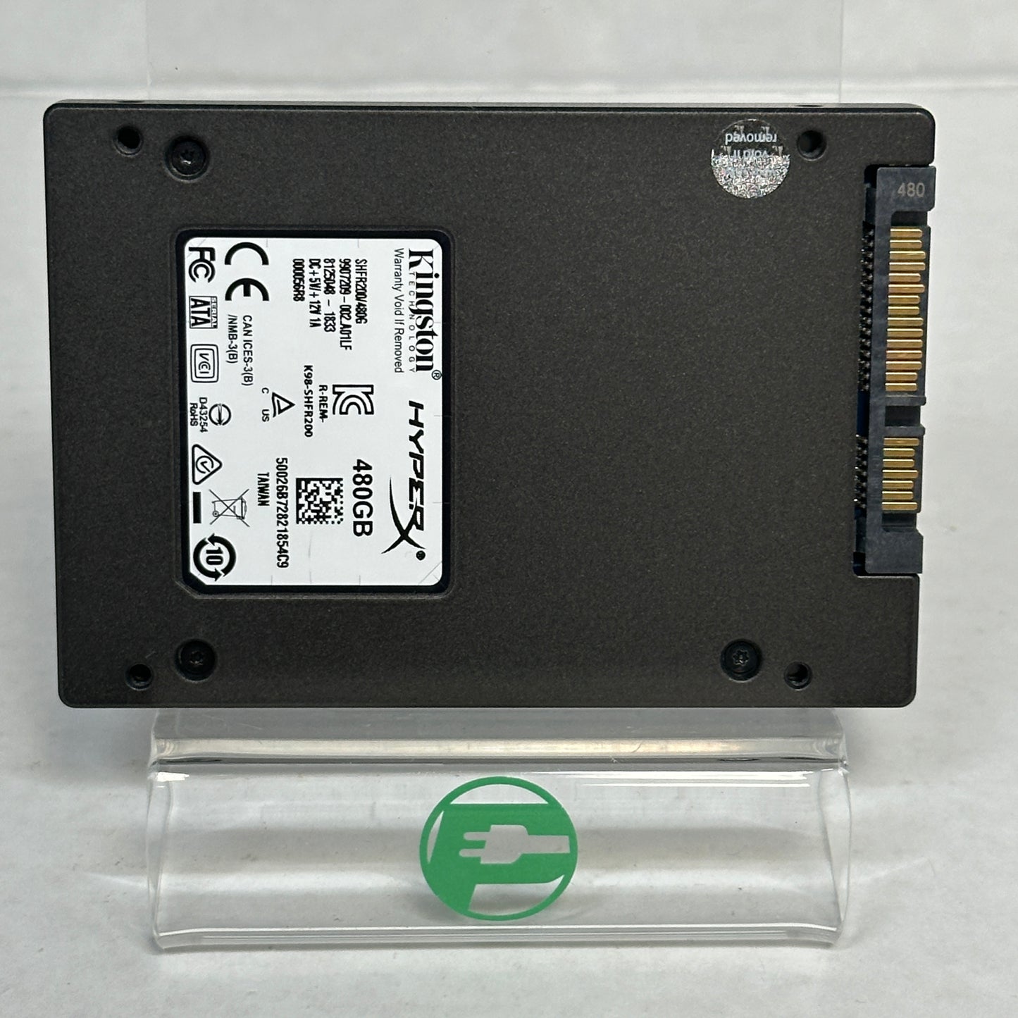 Kingston 2.5" HyperX FURY RGB 480GB SATA III (6 Gb/s) HDD SHFR200