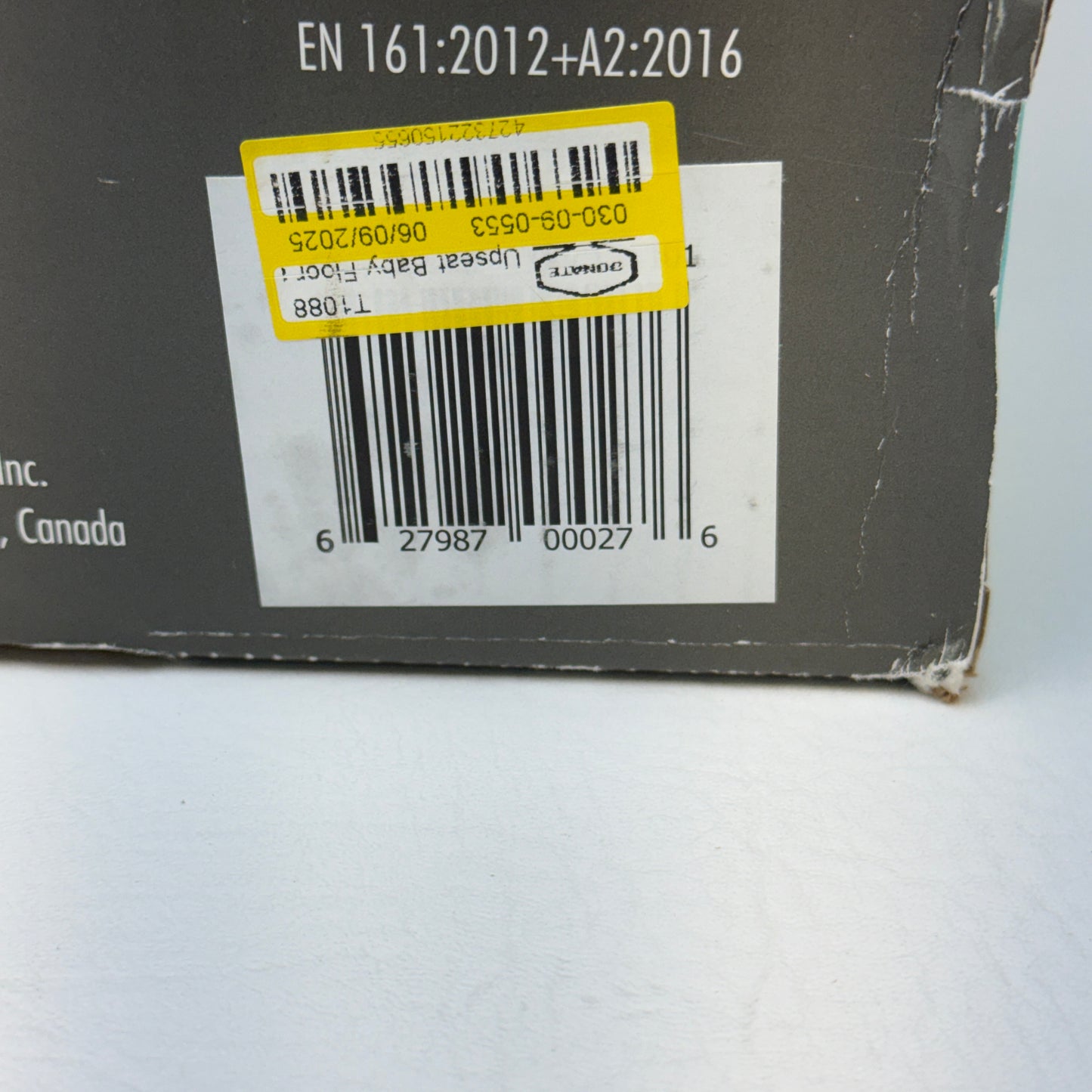 New Upseat Original Ergonomic Baby Floor & Booster Positioning Seat Gray
