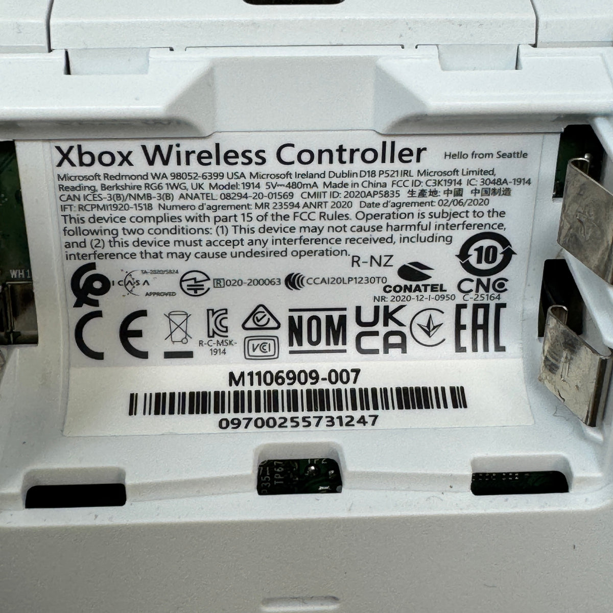 Microsoft Xbox Series X|S Wireless Controller Robot White 1914