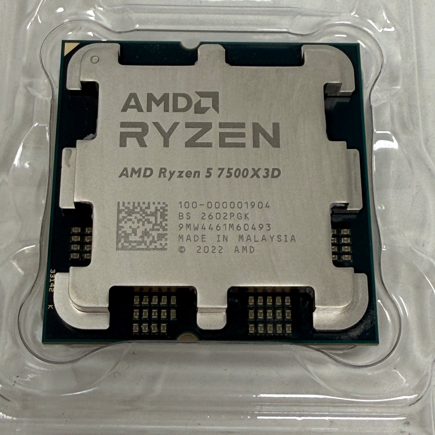 AMD Ryzen 5 7500X3D 4.00GHz 6 Core 100-000001904 12 Thread AM5