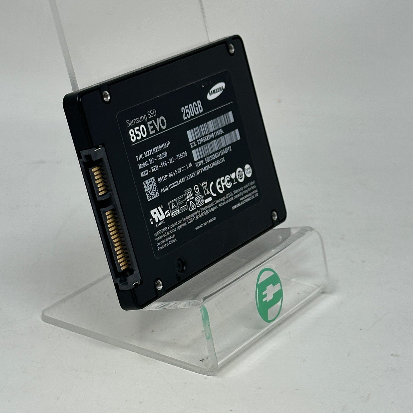 Samsung 2.5" 850 EVO 250GB eSATA III 6Gbps SSD MZ-75E250