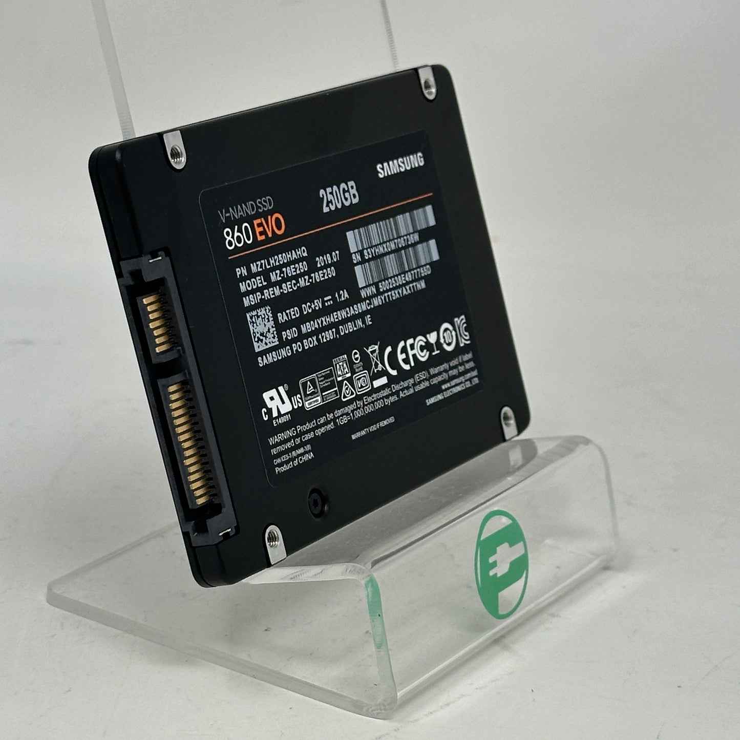 Samsung 2.5" 860 EVO 250GB eSATA III 6Gbps SSD MZ-76E250