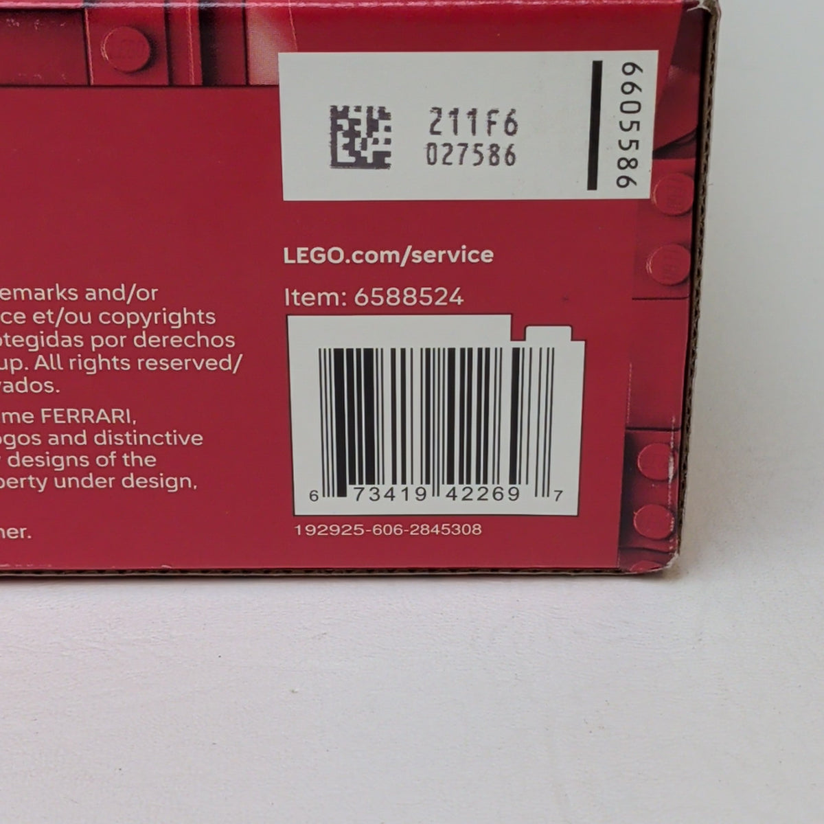 New LEGO Icons Ferrari F2004 Michael Schumacher Set 11375 735 Pieces