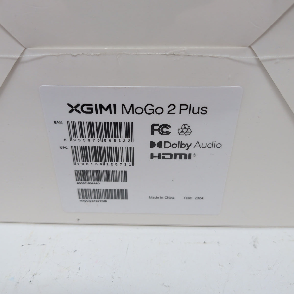 New XGIMI MoGo 2 Plus Full HD 1080P 400 ISO Lumens Portable Projector XK04T